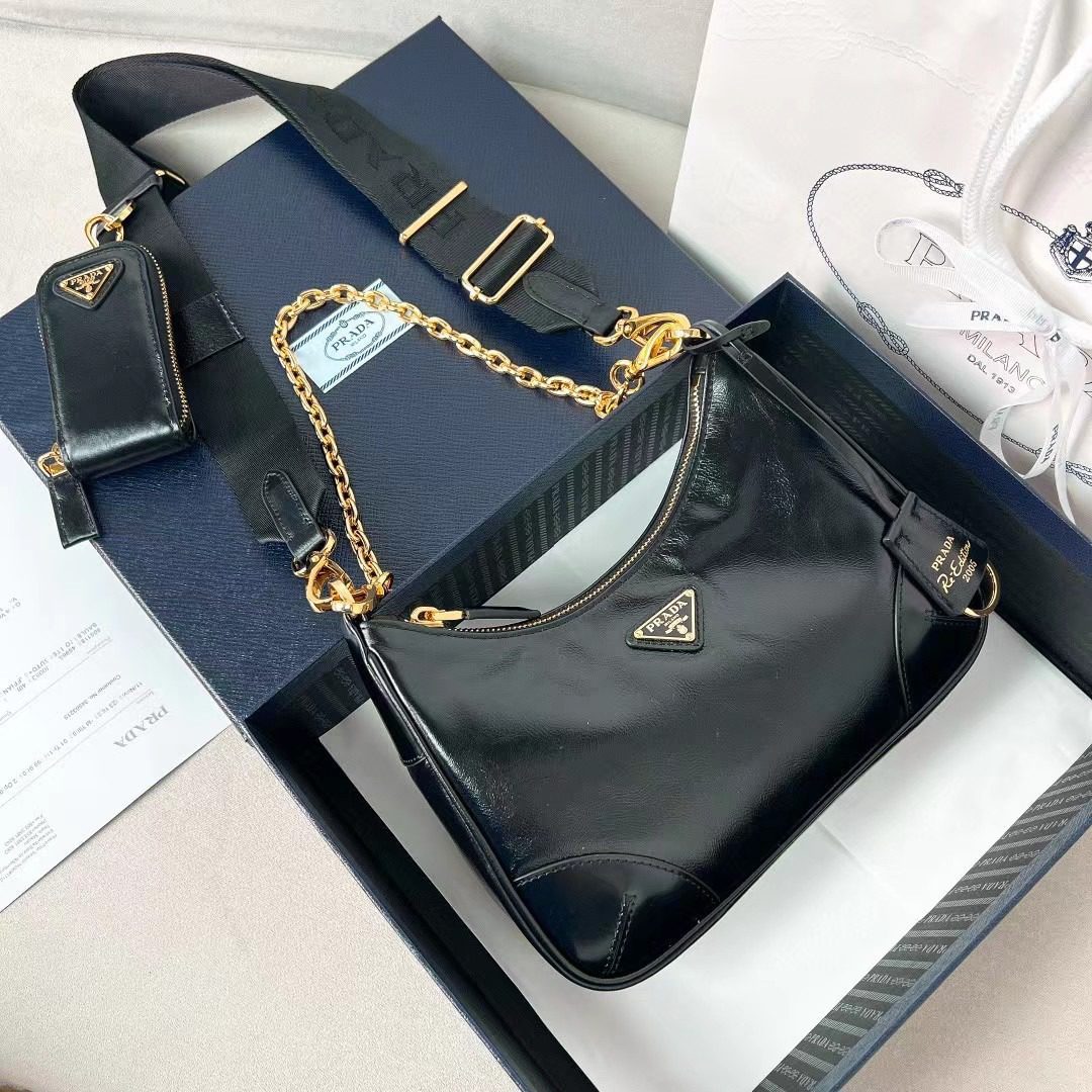 Prada Re-Edition 2005 Leather Bag 1BH204 view 1