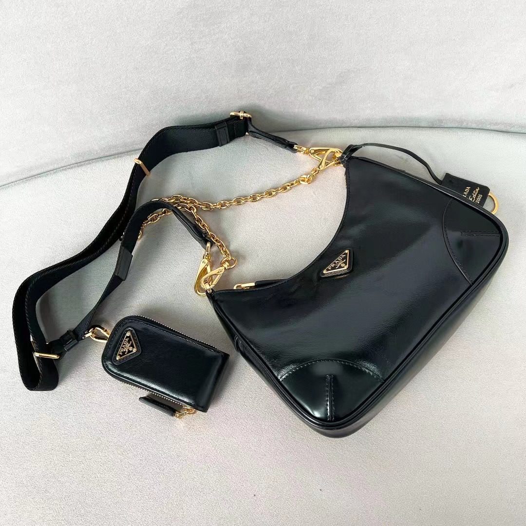 Prada Re-Edition 2005 Leather Bag 1BH204 view 8