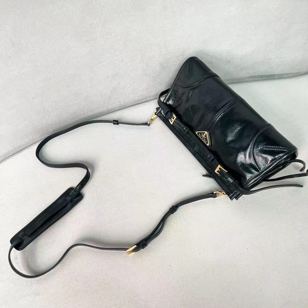 Prada LuxSoft Crossbody Bag 1BA215 view 4