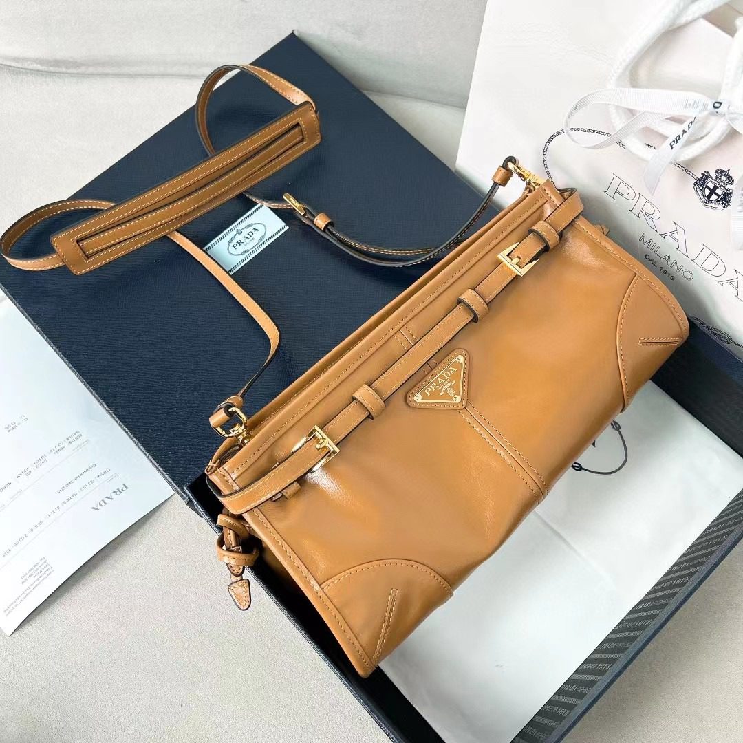 Prada LuxSoft Crossbody Bag 1BA215 view 1