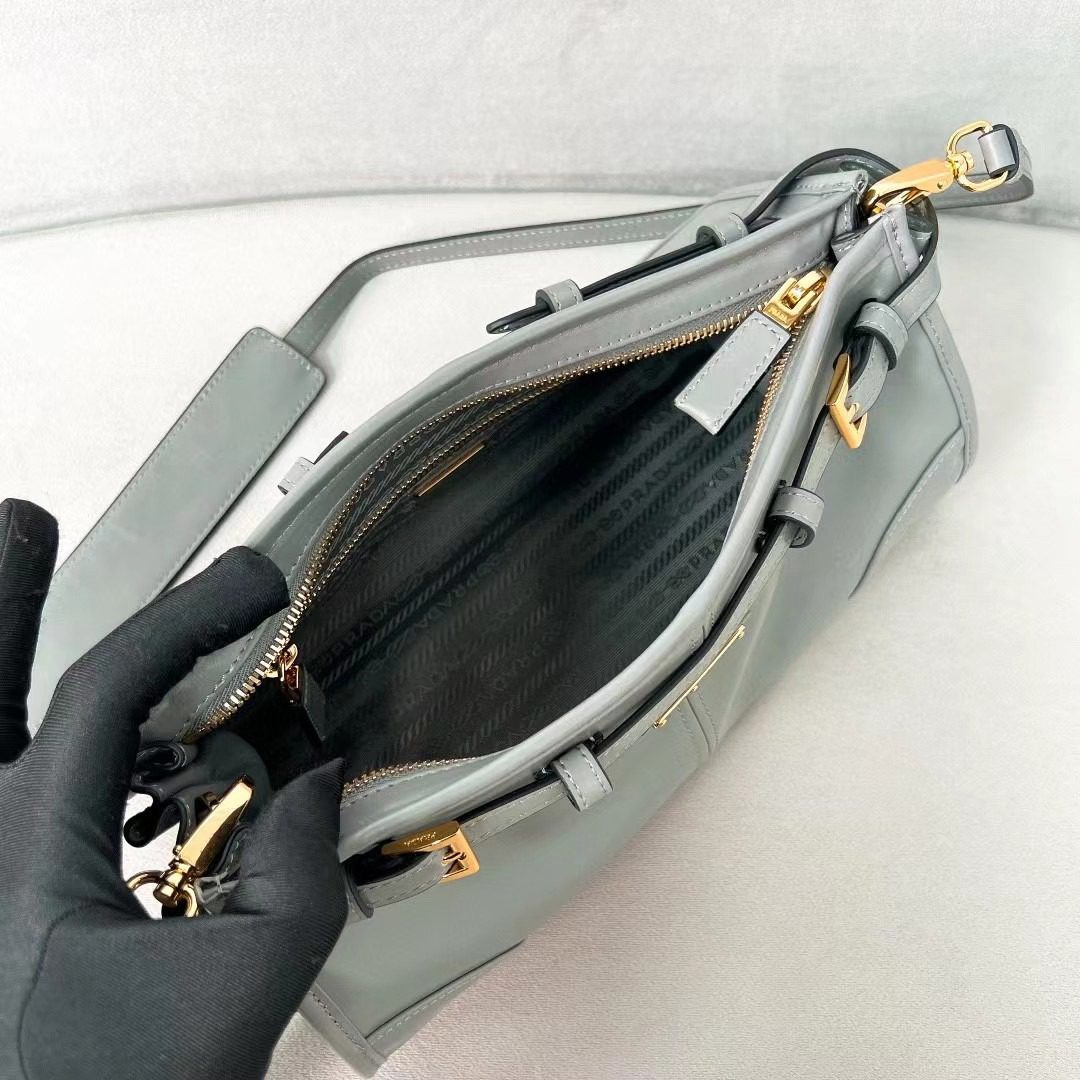 Prada LuxSoft Crossbody Bag 1BA215 view 8
