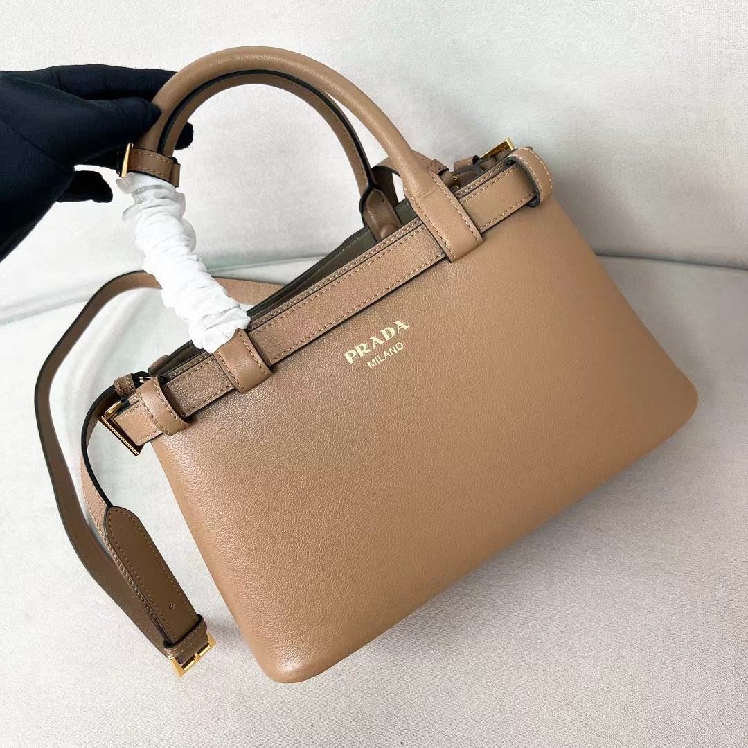 Prada Buckle Handbag 1BA418 view 3