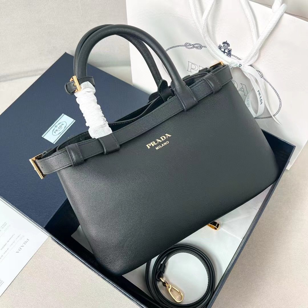 Prada Buckle Handbag 1BA418 view 1