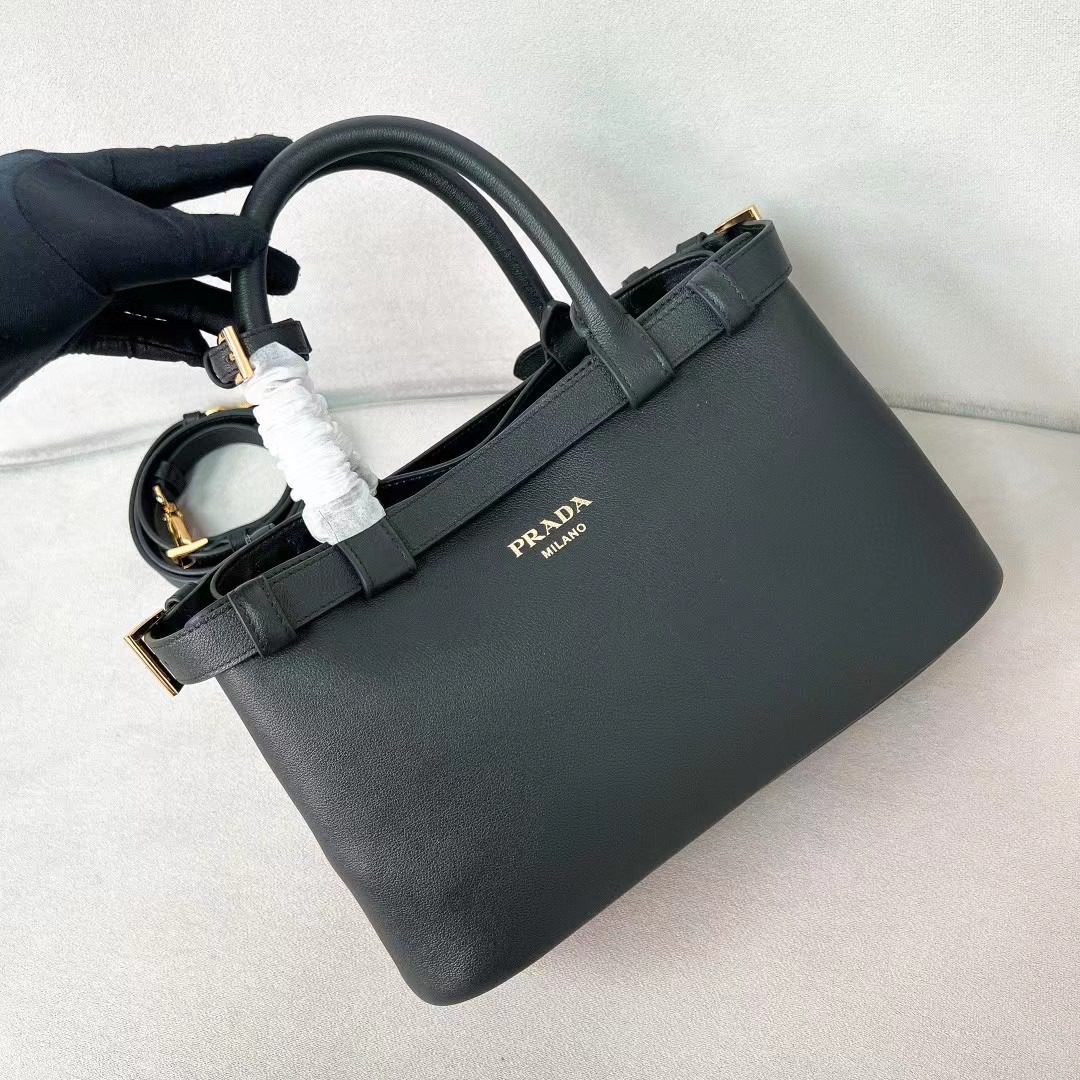 Prada Buckle Handbag 1BA418 view 2