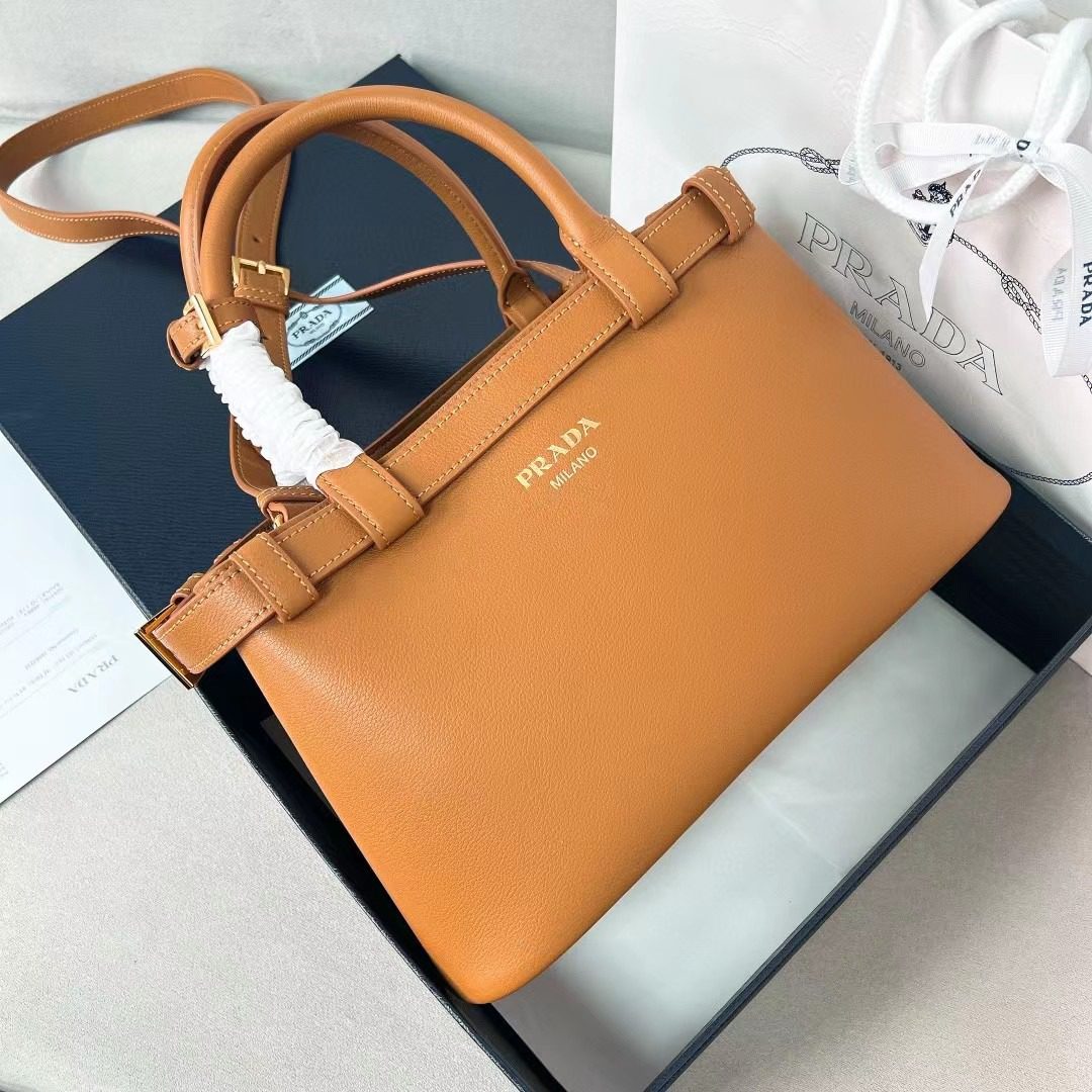 Prada Buckle Handbag 1BA418 view 1