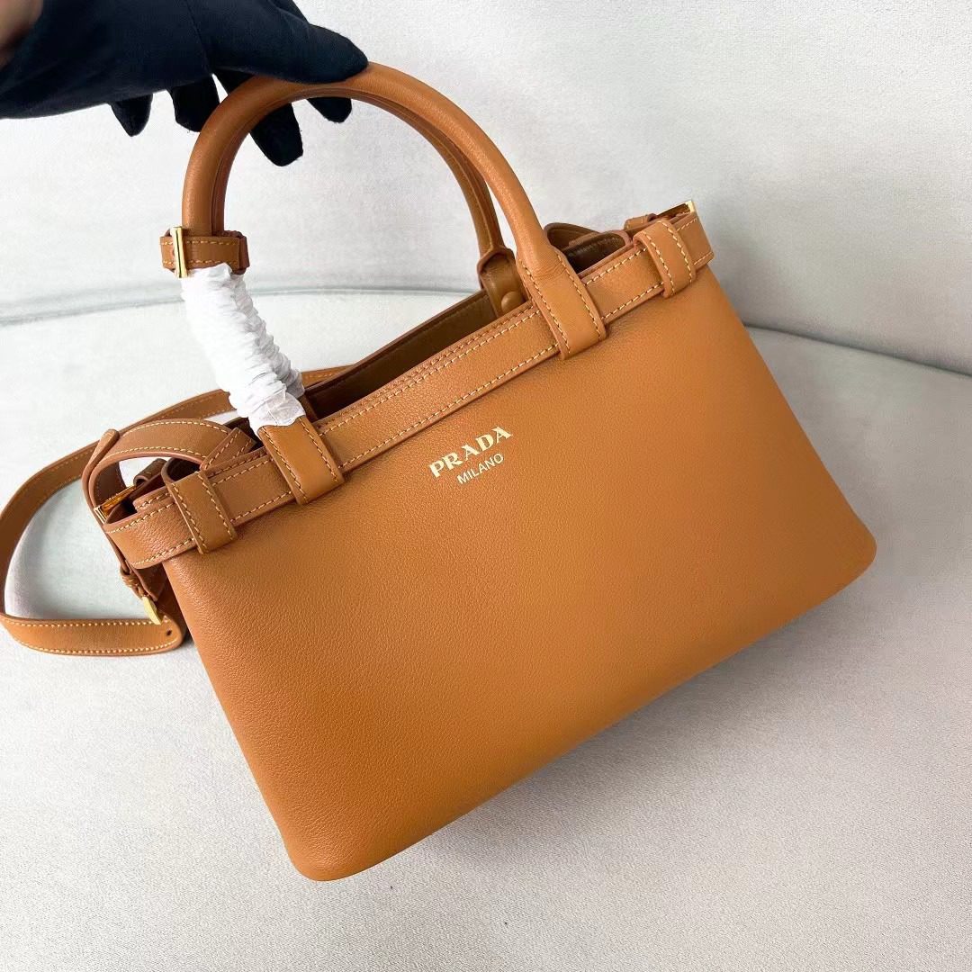 Prada Buckle Handbag 1BA418 view 3