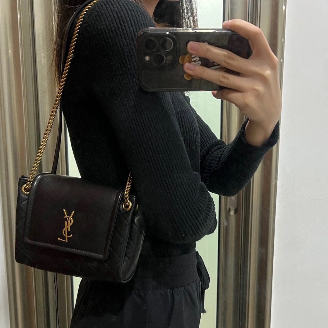 Saint Laurent Mini Nolita Bag view 8