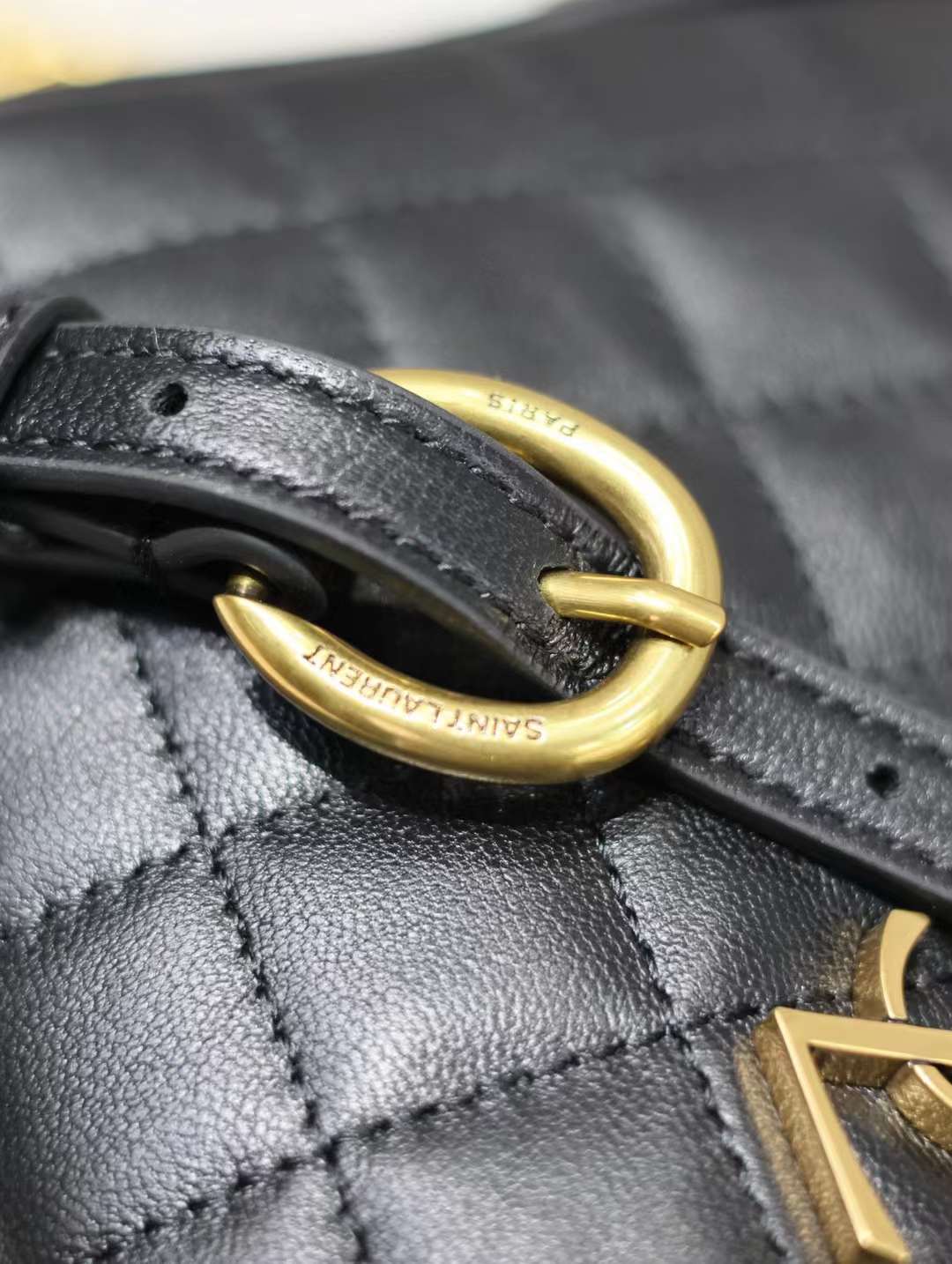 Saint Laurent CASSANDRE MATELASSÉ CARRÉ Mini Camera Bag in Lambskin view 5