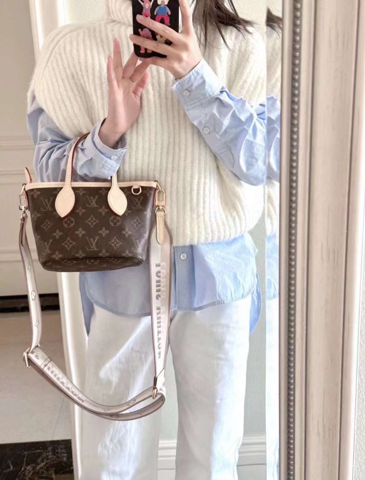 Louis Vuitton Neverfull Bb Bag M46704 view 8
