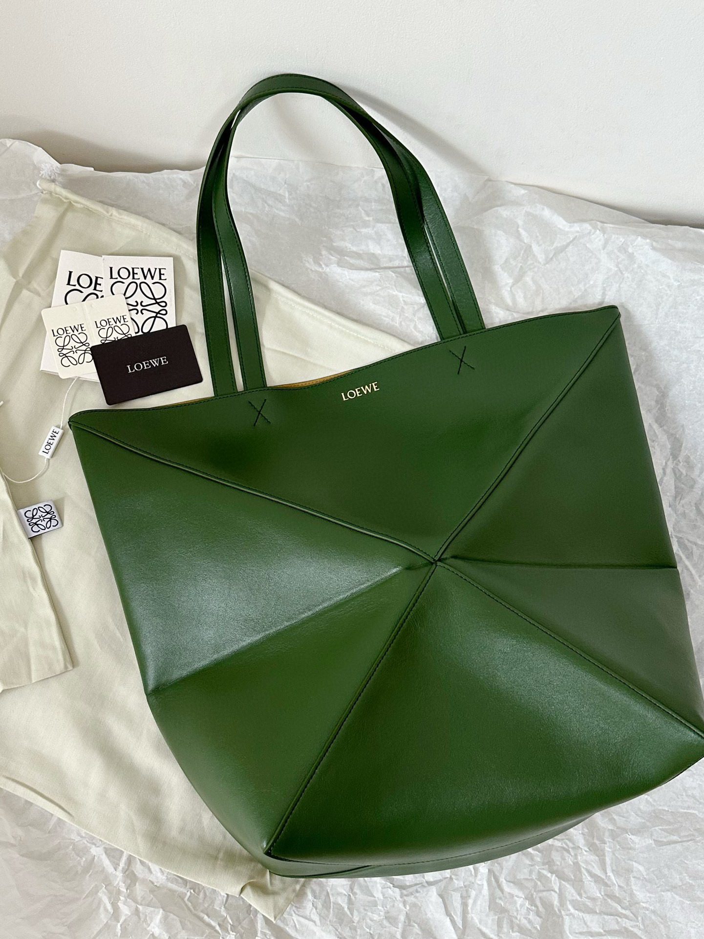 Loewe Large Puzzle Fold Tote Bag view 1