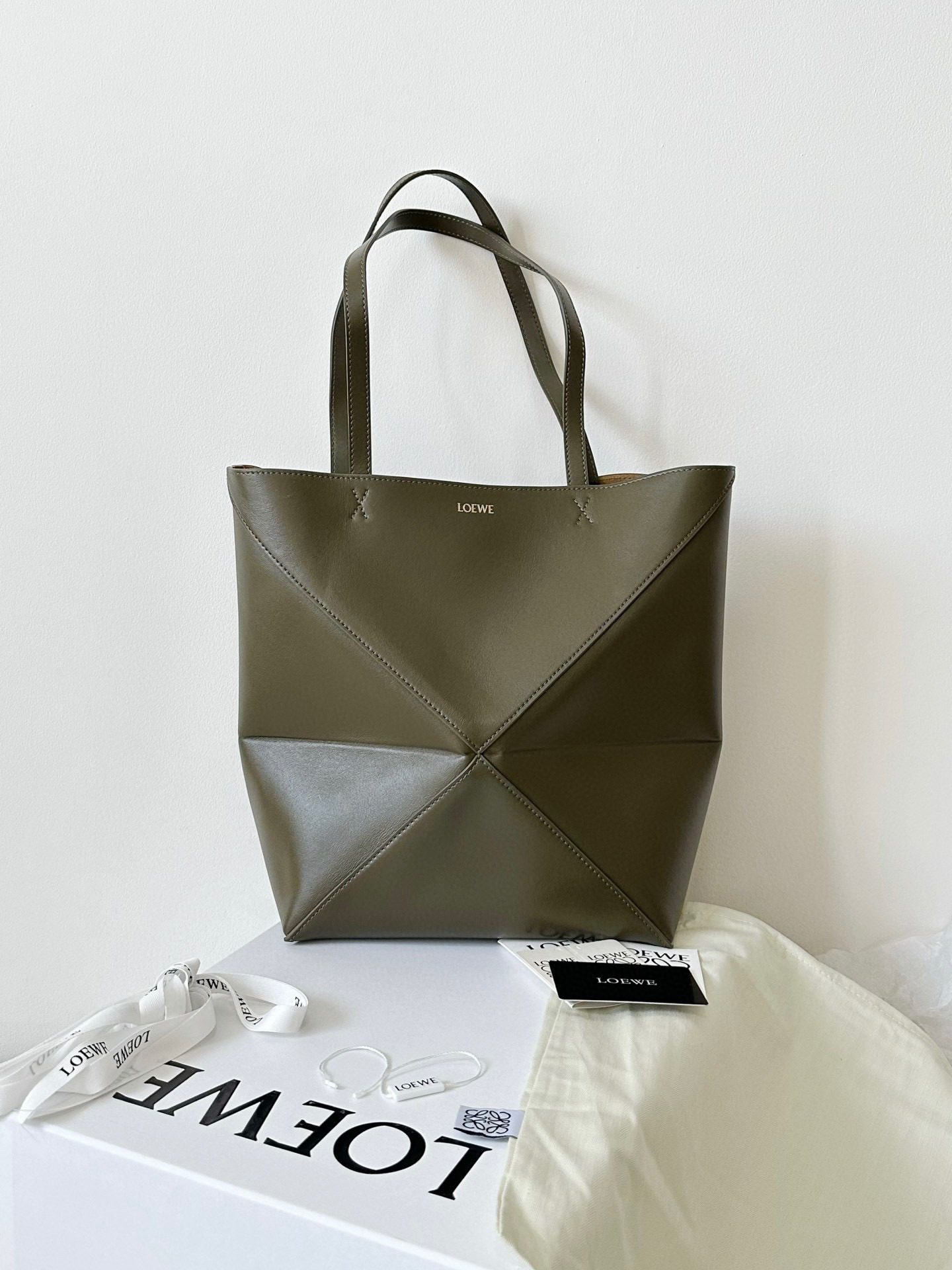 Loewe Puzzle Fold Tote Bag view 3
