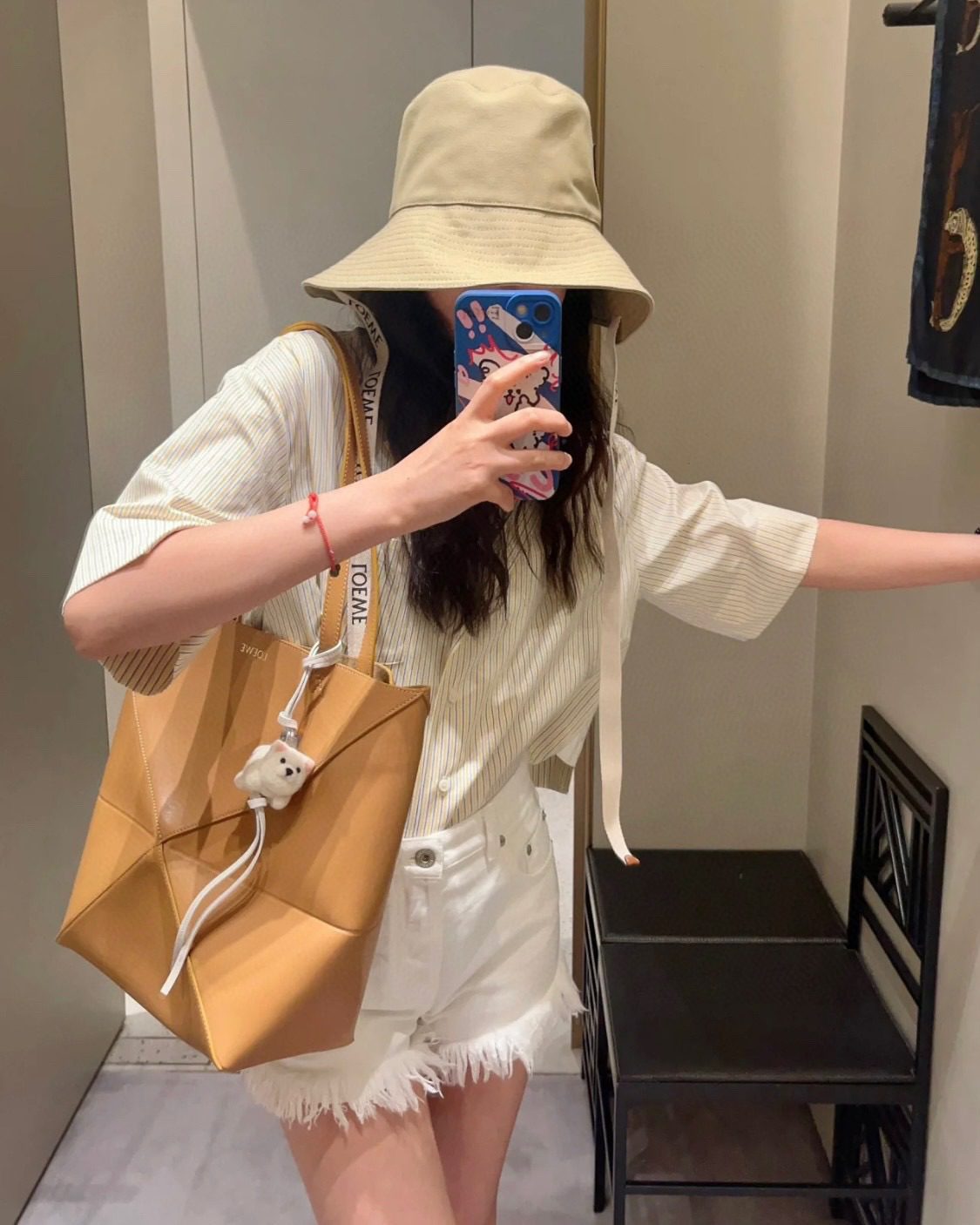 Loewe Puzzle Fold Tote Bag view 8