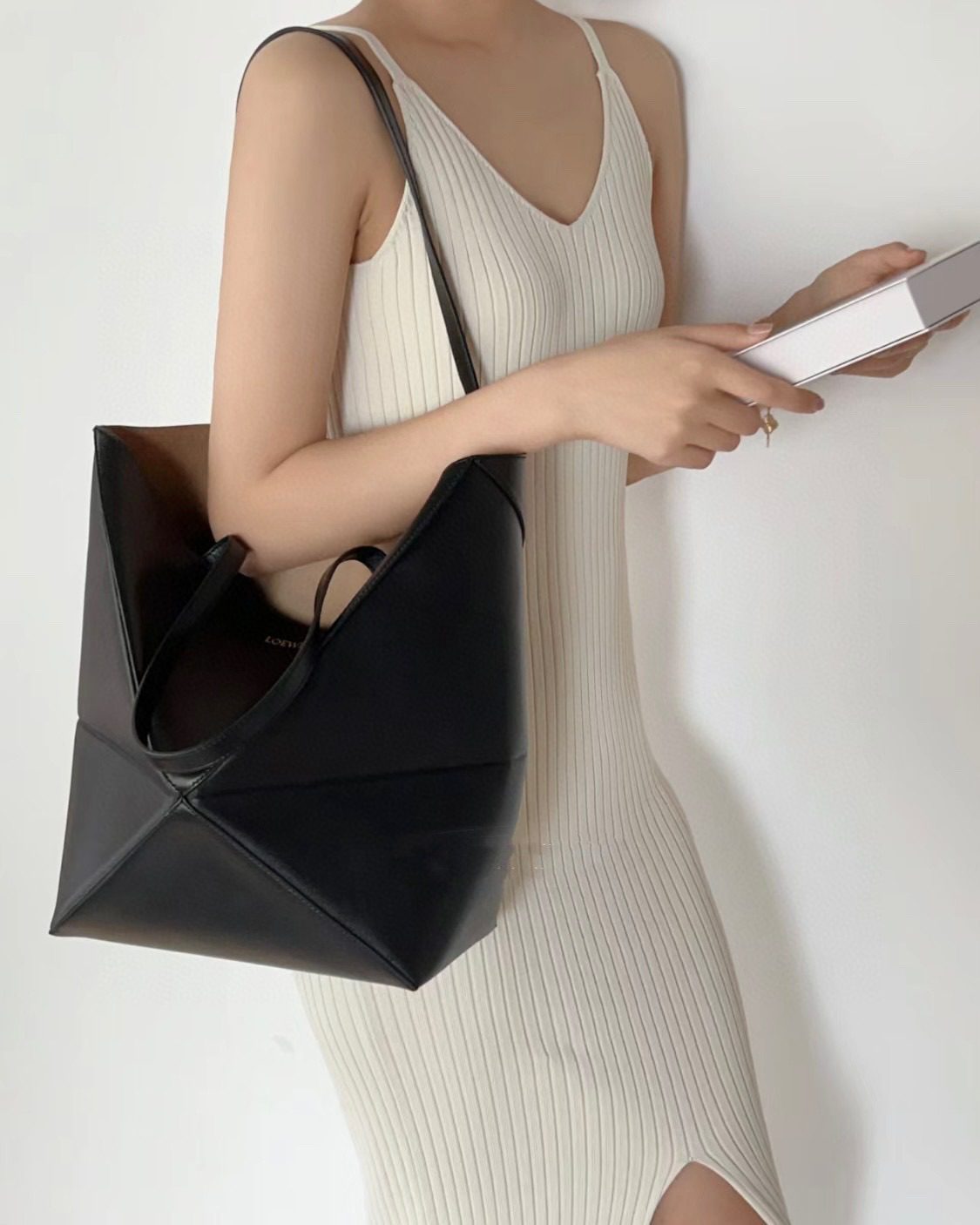 Loewe Puzzle Fold Tote Bag view 9