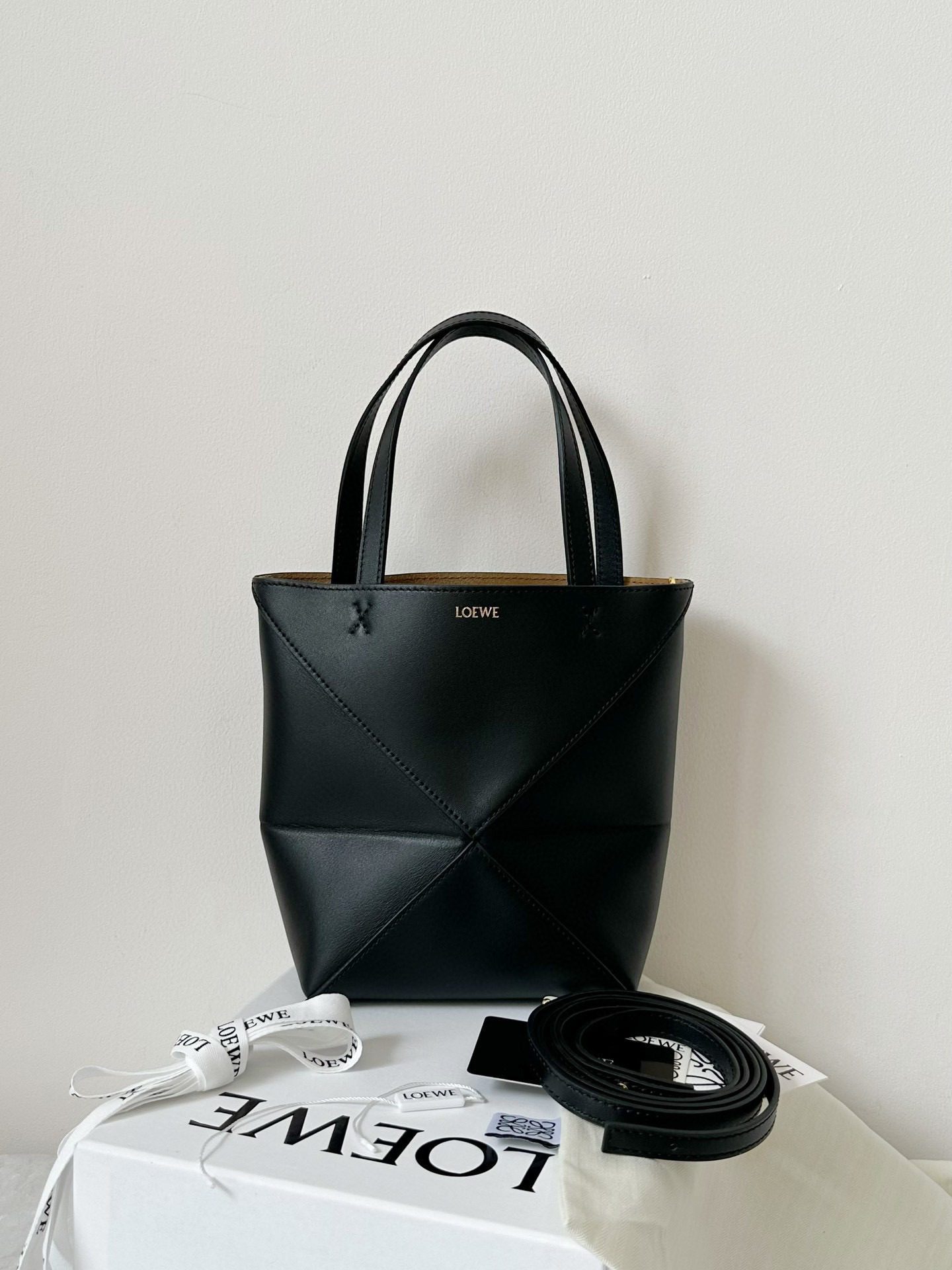 Loewe Mini Puzzle Fold Tote Bag view 2