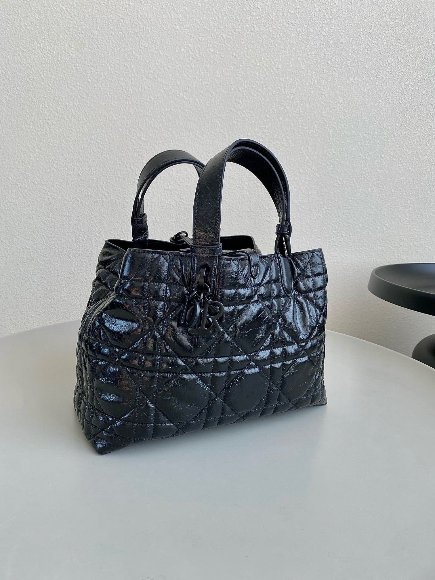 Dior Toujours Bag Crinkled Calfskin view 2
