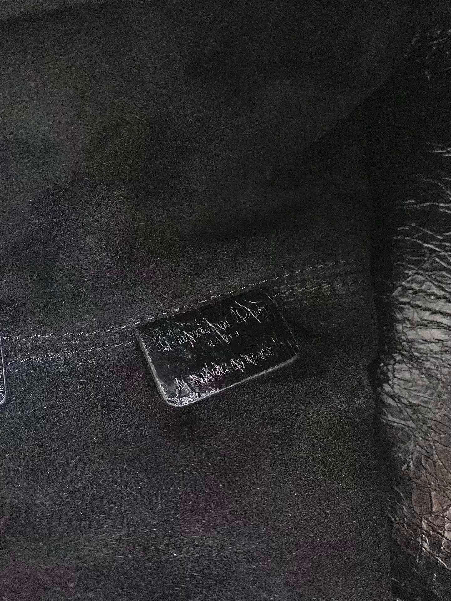 Dior Toujours Bag Crinkled Calfskin view 7