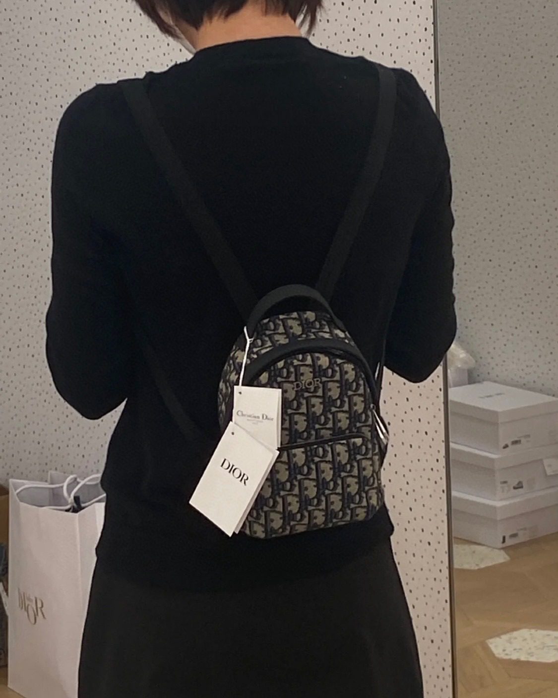 Dior Baby Mini Backpack view 9