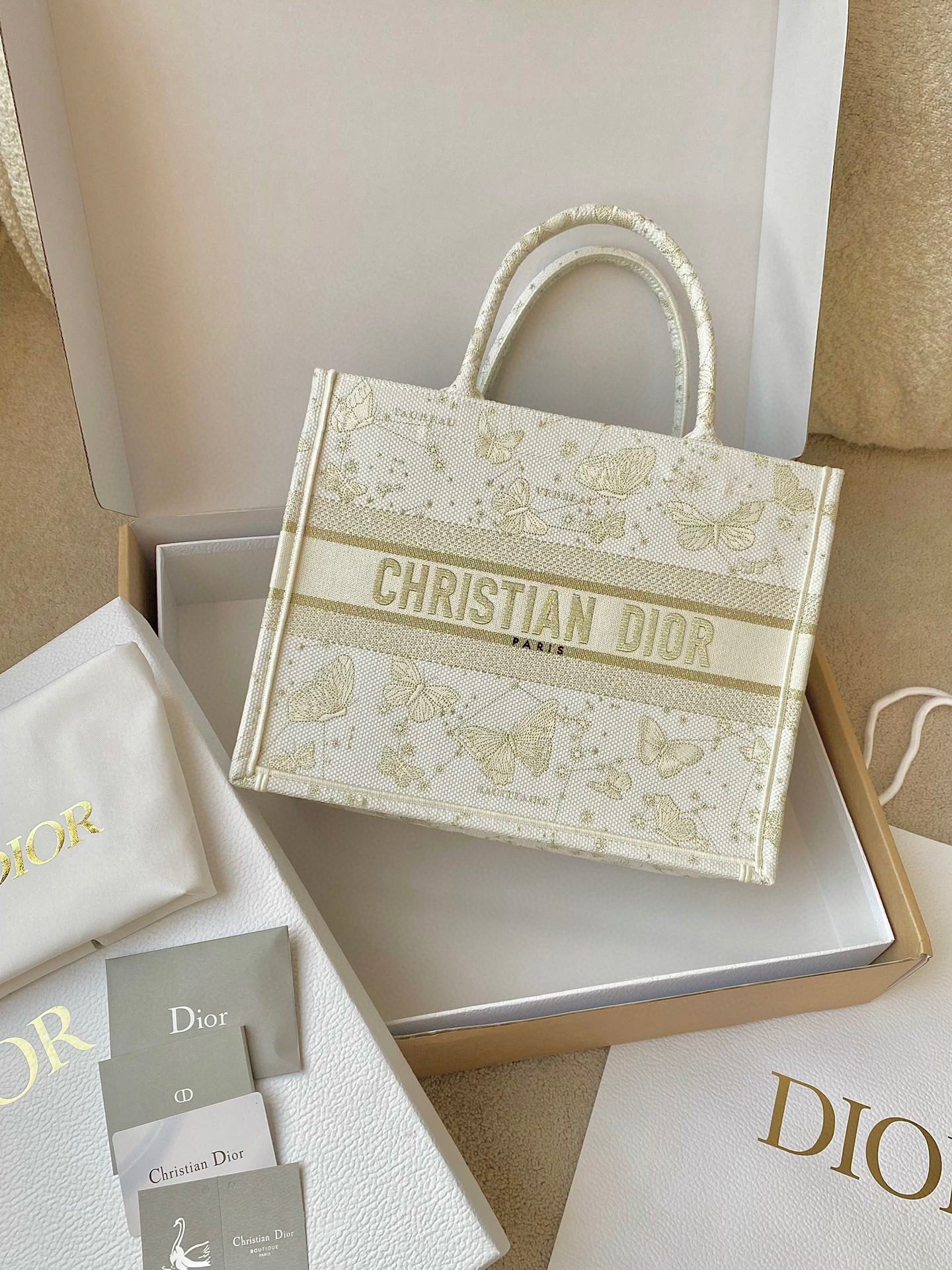 Dior 24 Book Tote Bag view 2