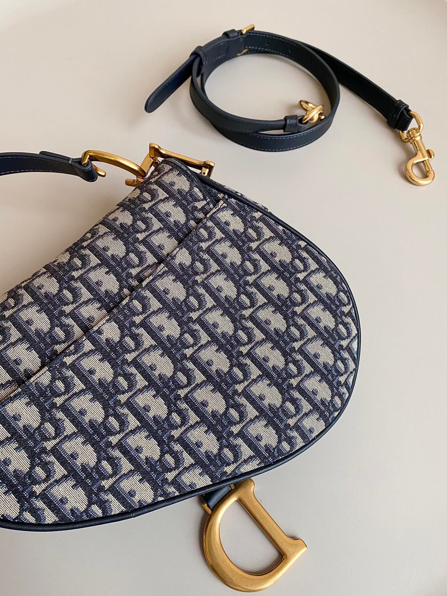 Dior Saddle Bag with Strap view 3