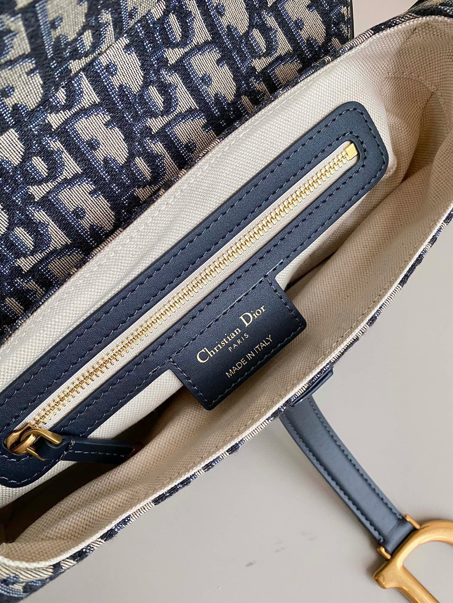 Dior Saddle Bag with Strap view 8