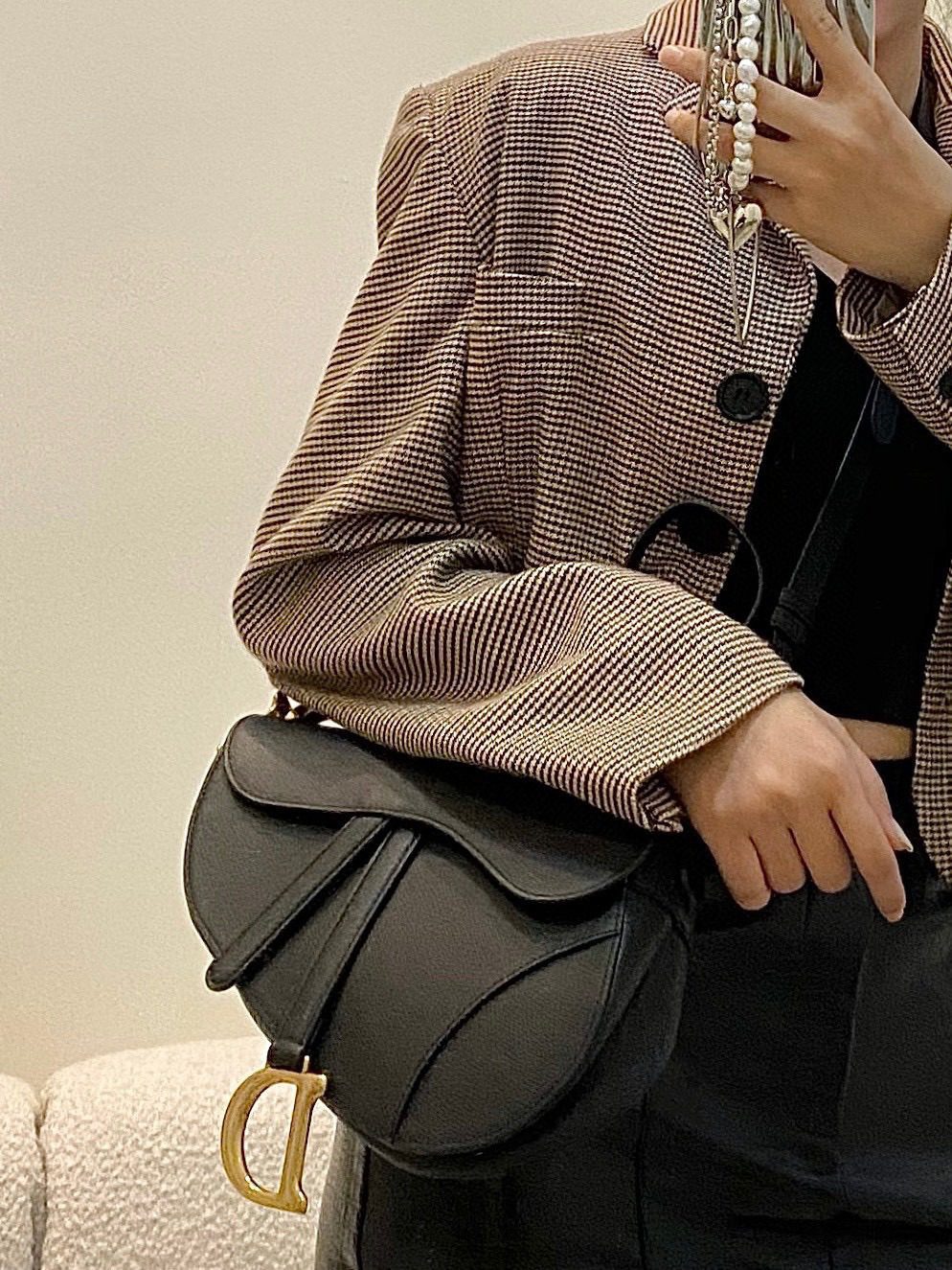 Dior Saddle Bag with Strap view 10