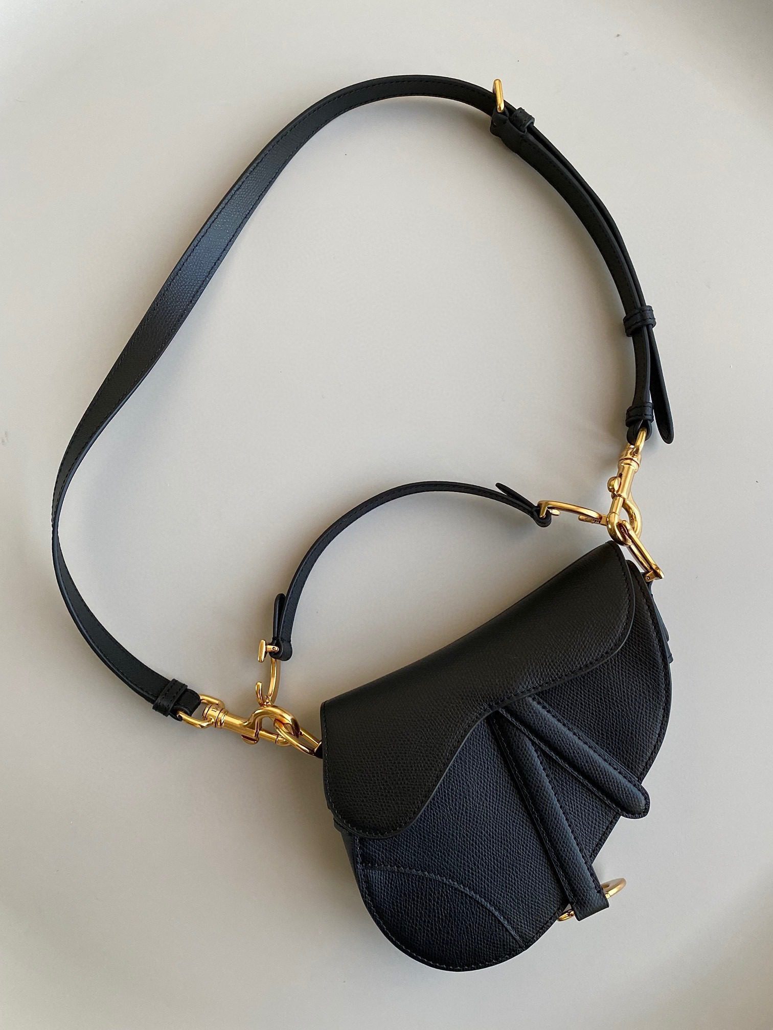 Dior Saddle Bag with Strap view 2