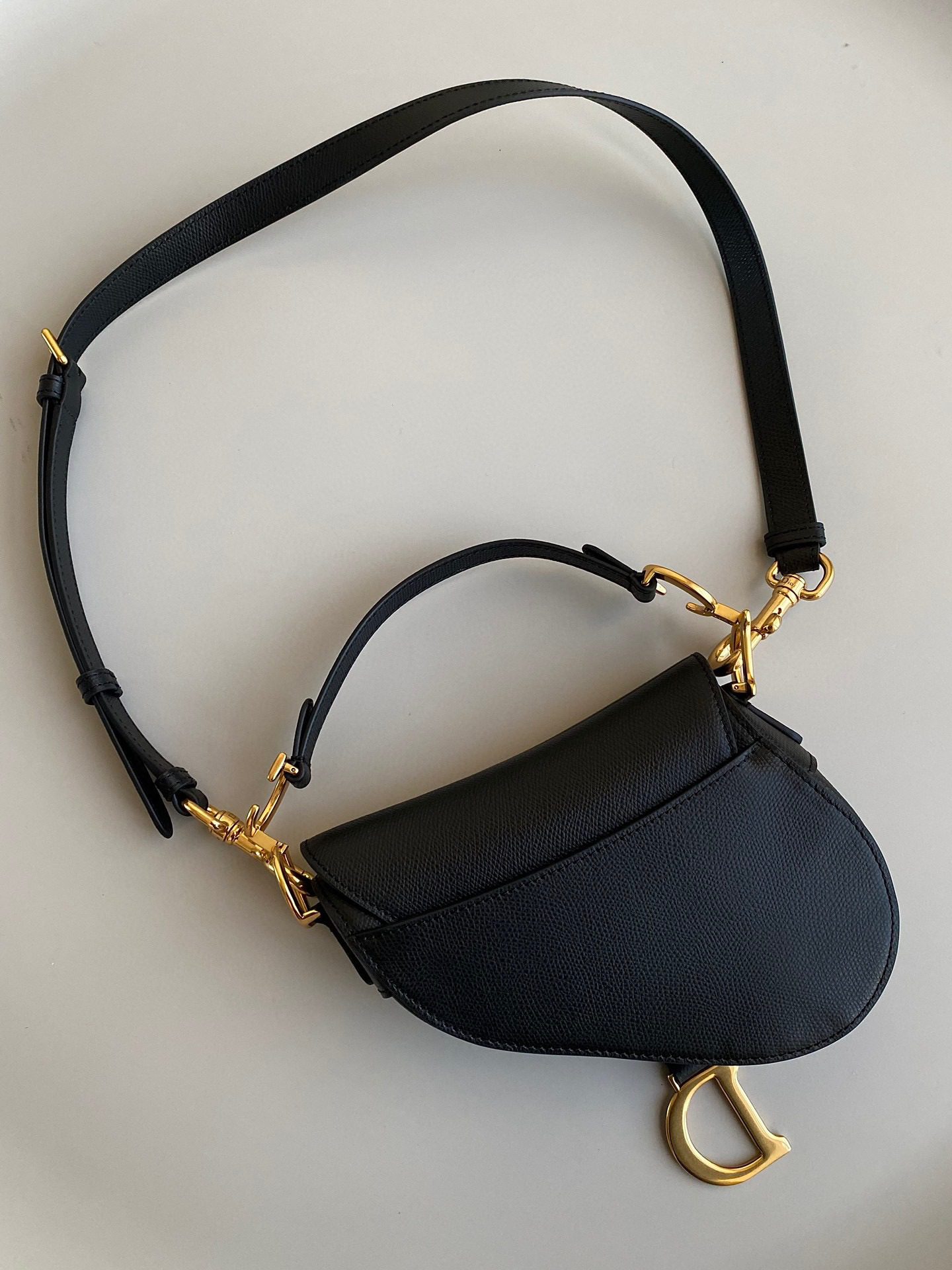 Dior Saddle Bag with Strap view 3