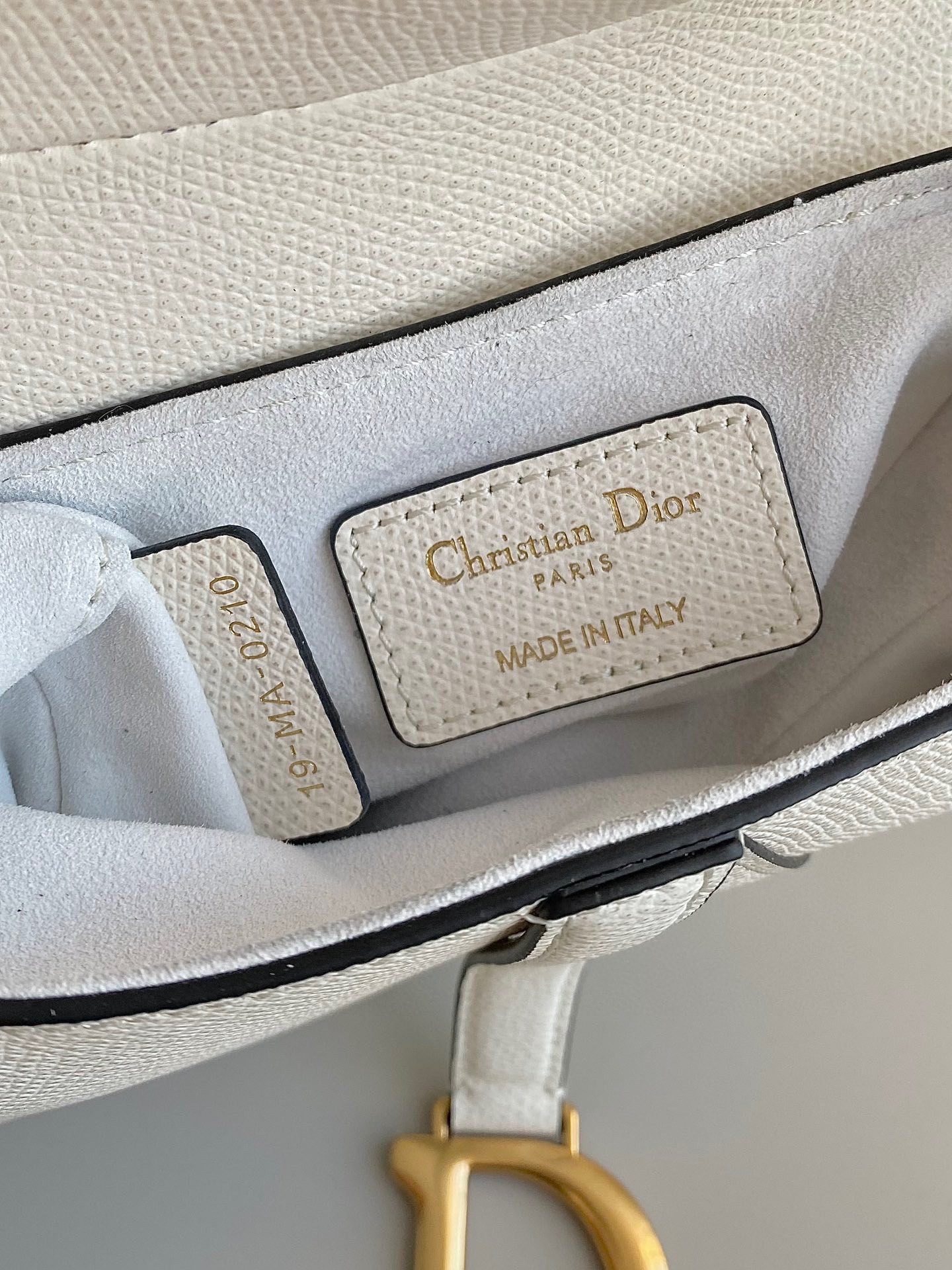 Dior Saddle Bag with Strap view 4