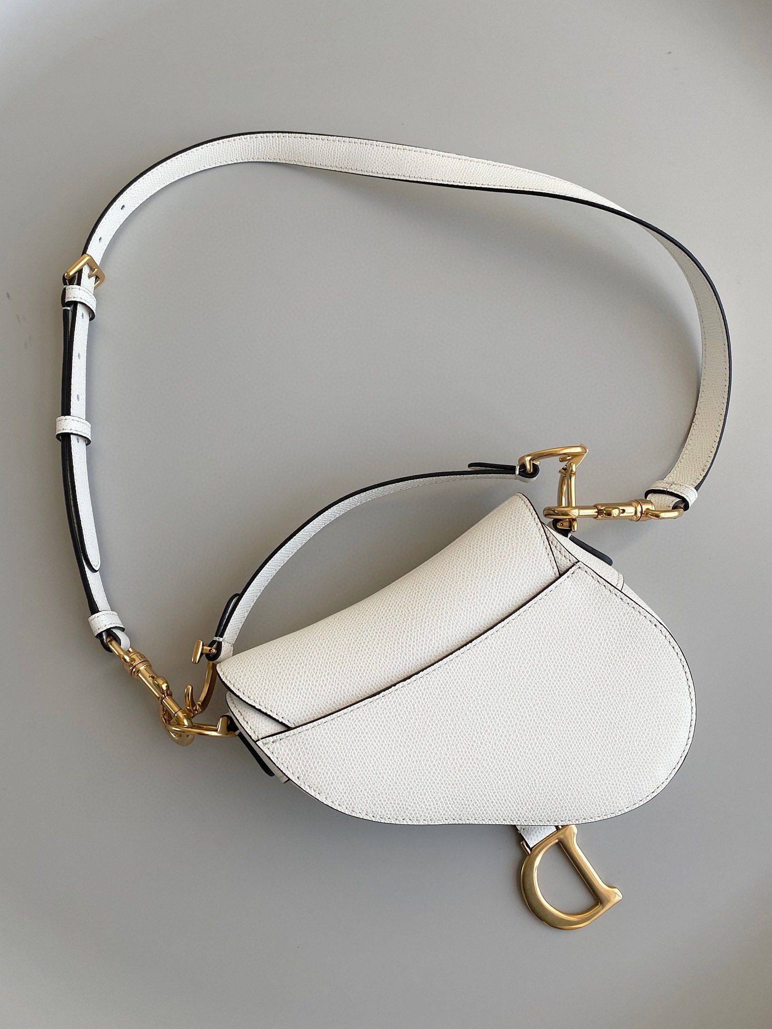 Dior Saddle Bag with Strap view 6