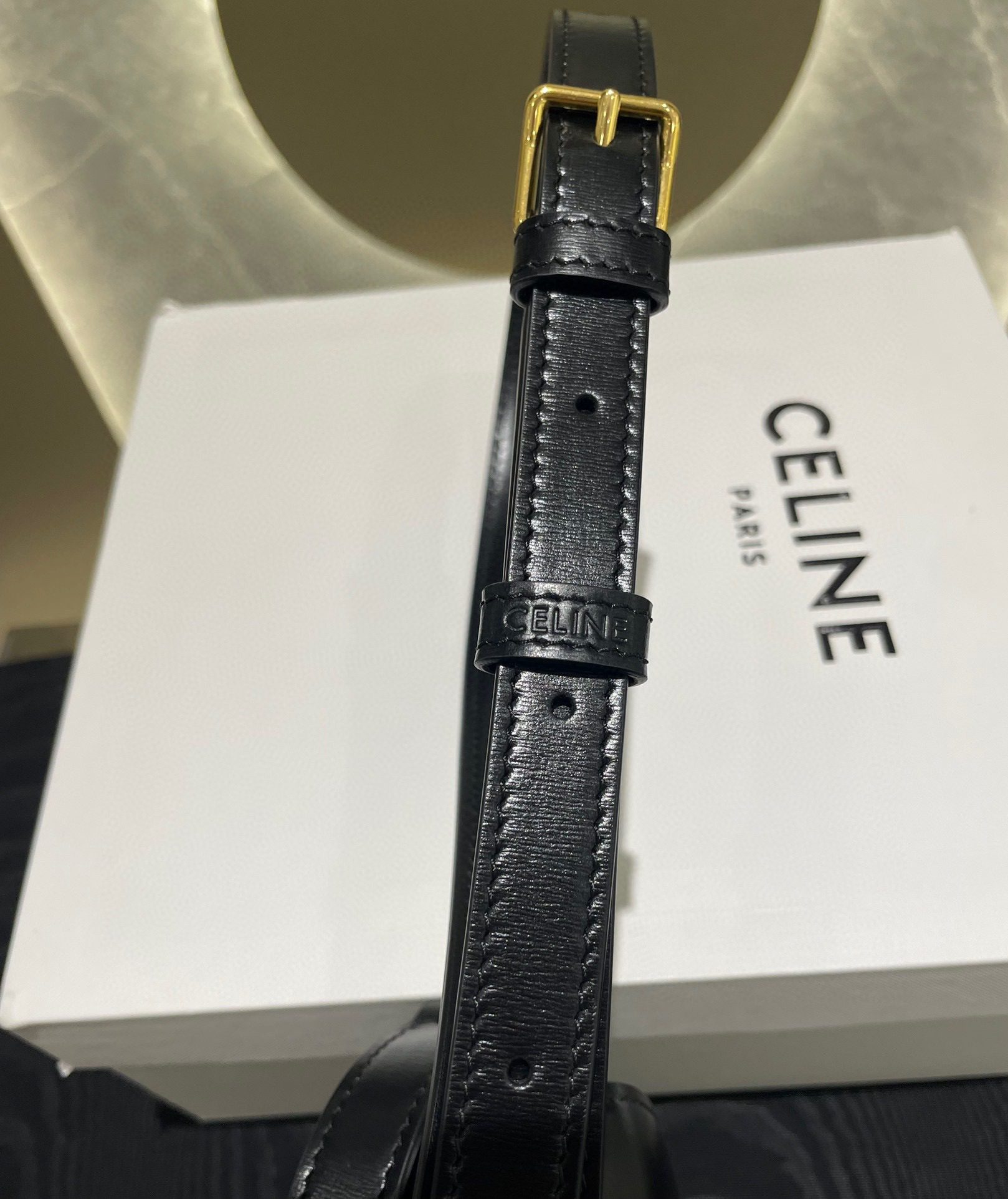 Celine Teen Triomphe Bag view 6
