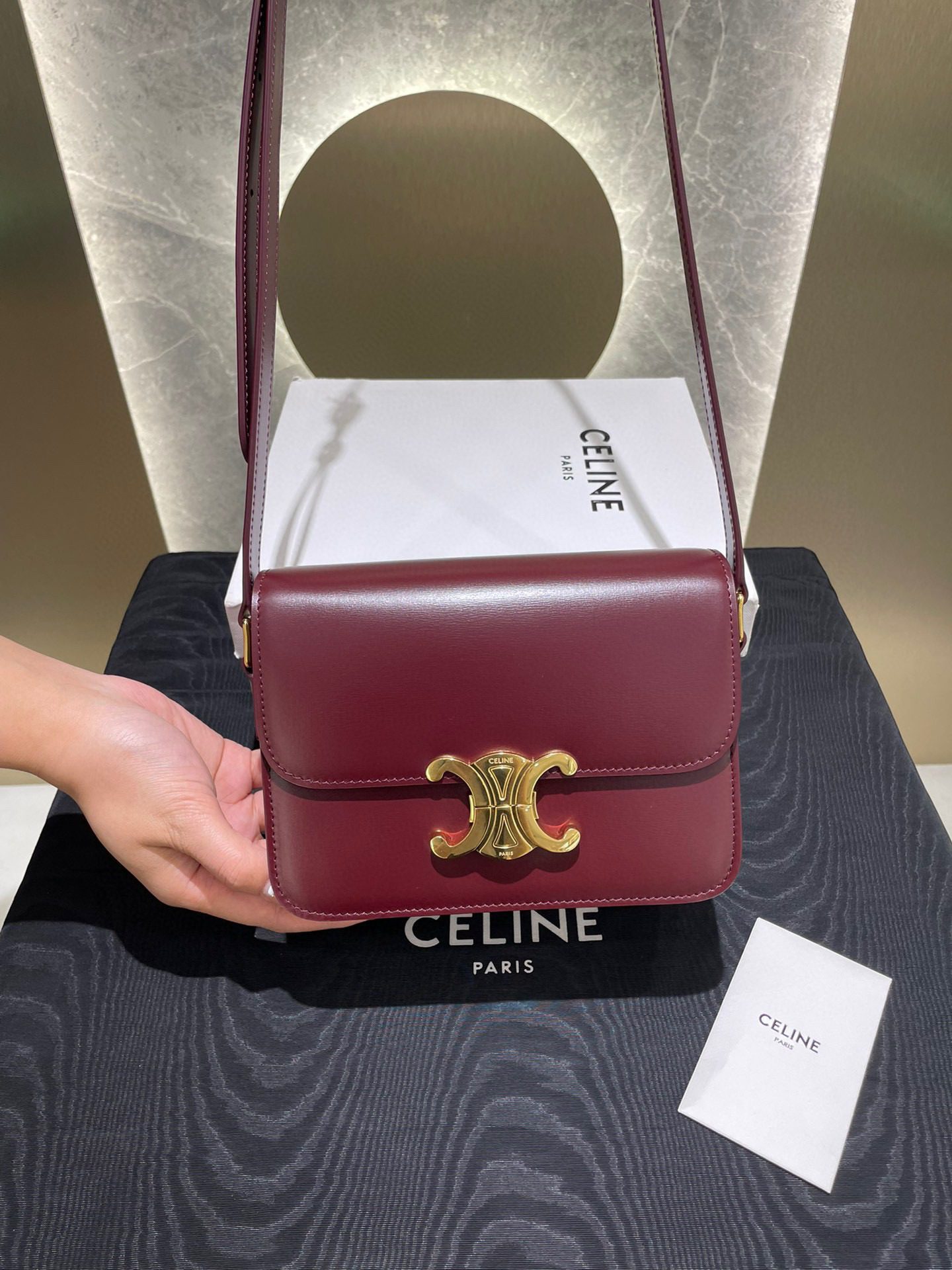 Celine Teen Triomphe Bag view 1