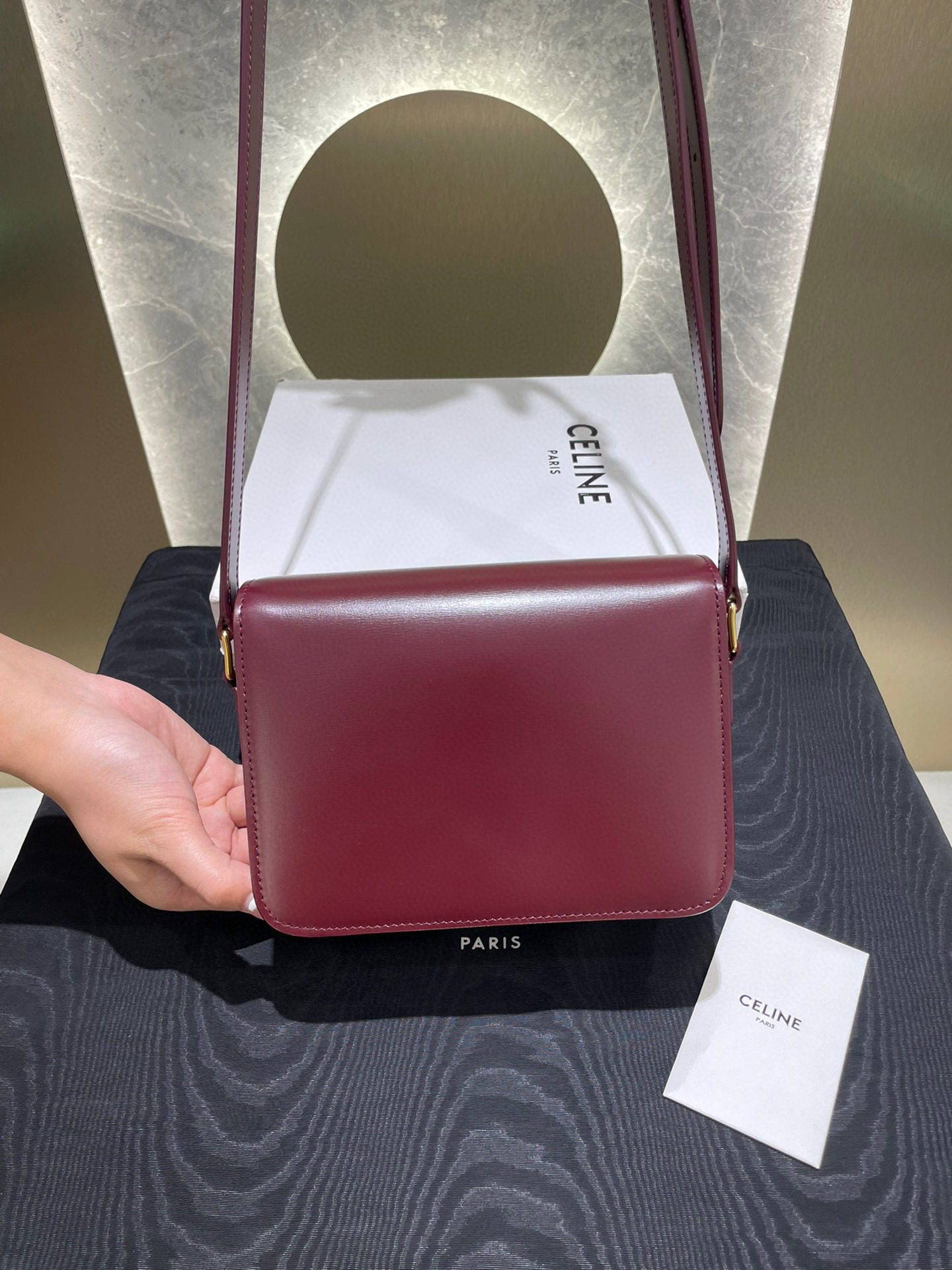 Celine Teen Triomphe Bag view 2