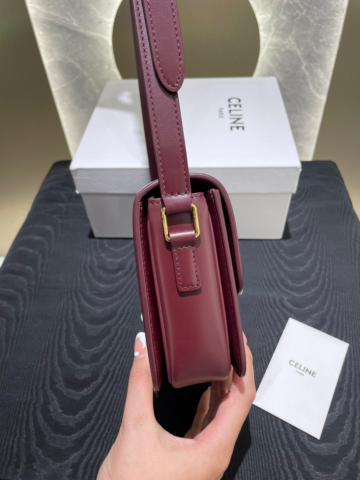 Celine Teen Triomphe Bag view 3