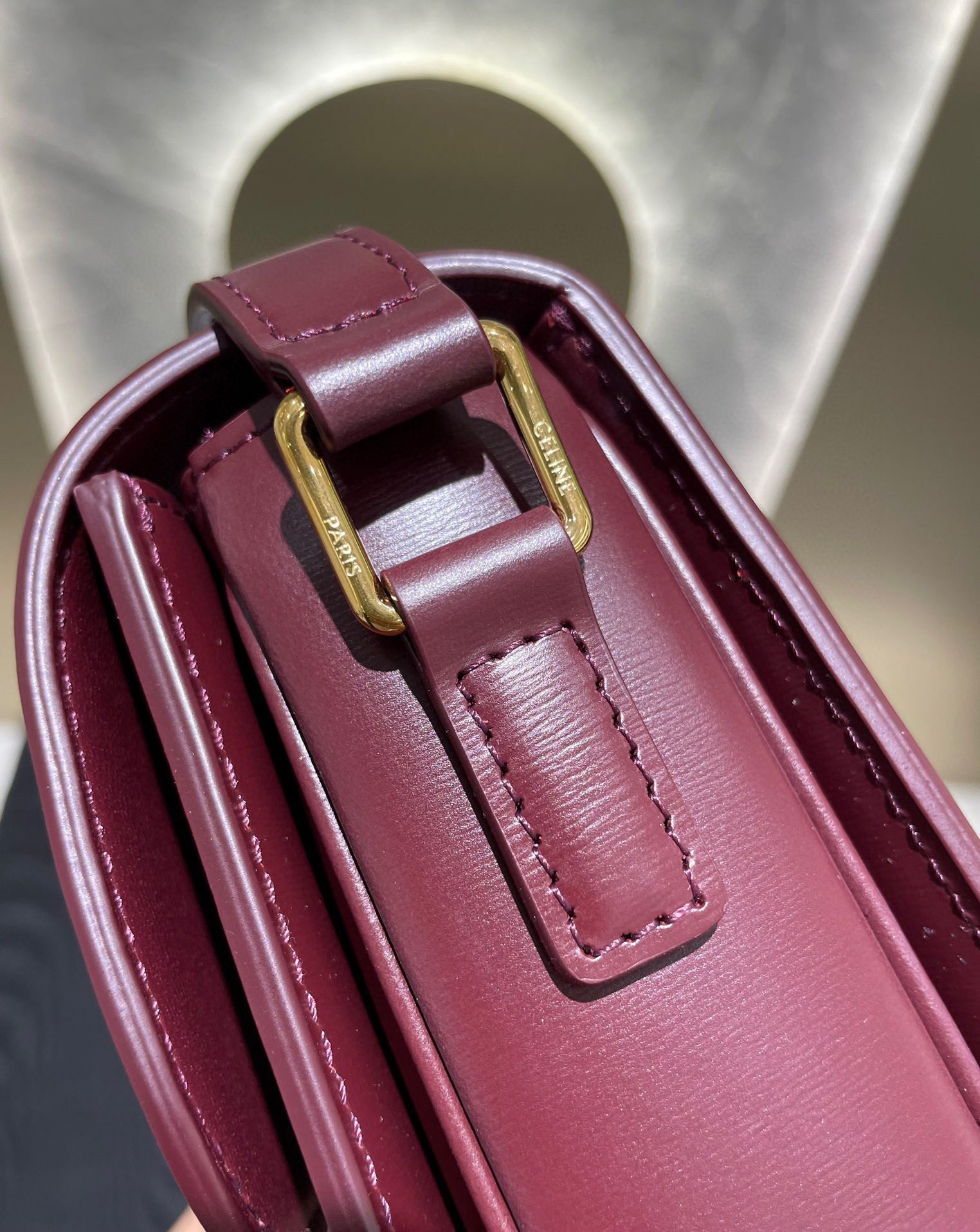 Celine Teen Triomphe Bag view 6
