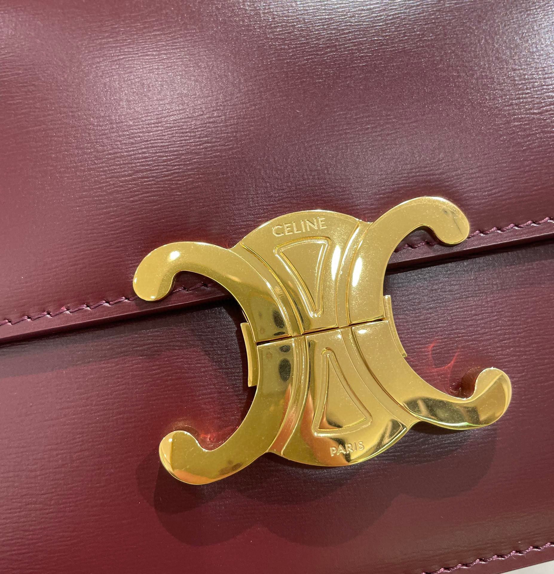 Celine Teen Triomphe Bag view 8