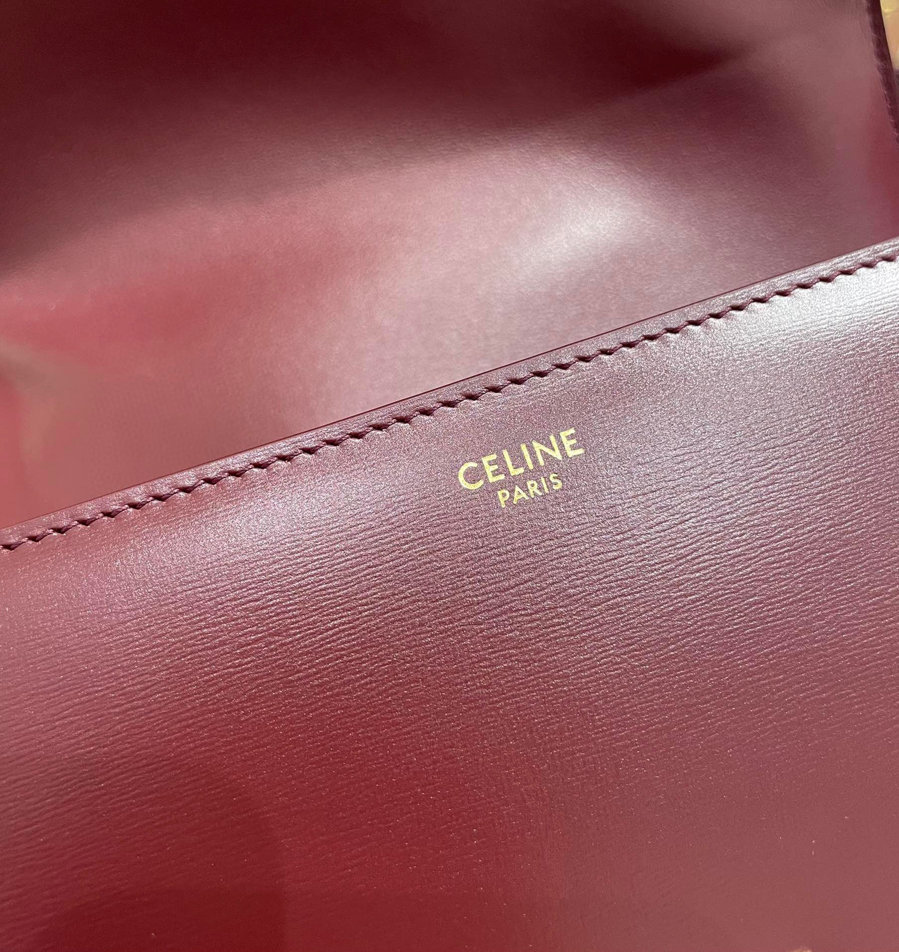 Celine Teen Triomphe Bag view 9