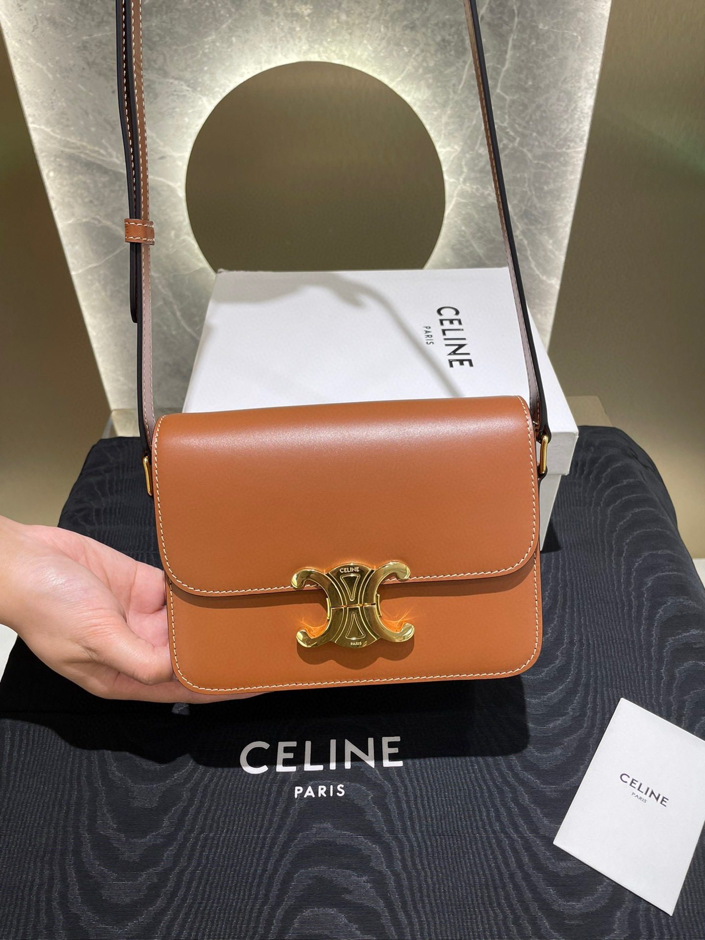 Celine Teen Triomphe Bag view 1