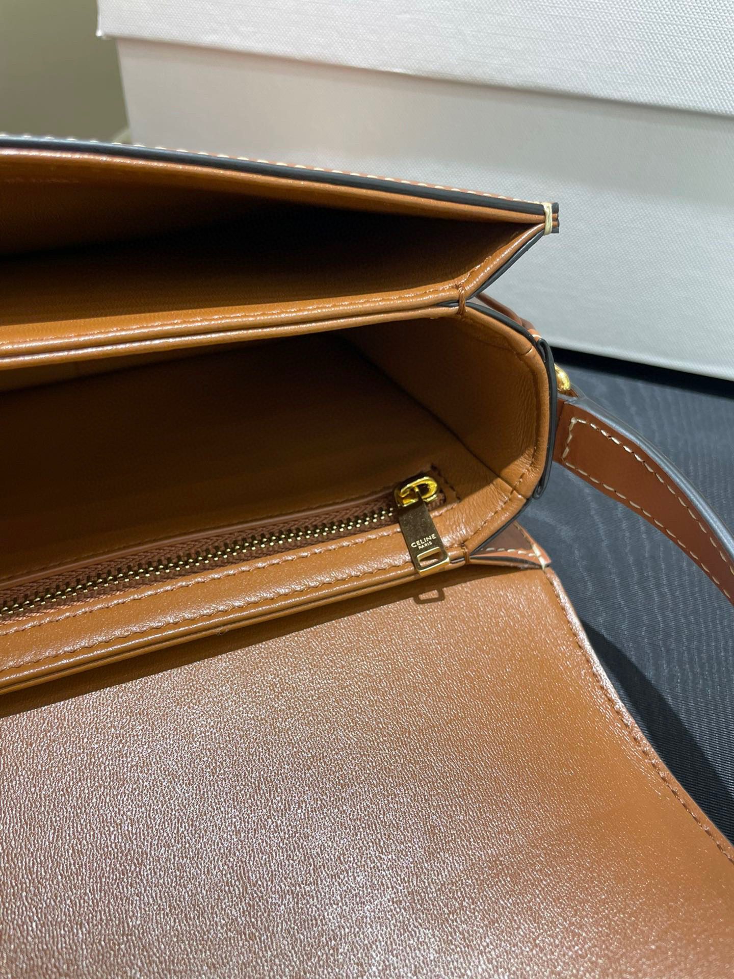 Celine Teen Triomphe Bag view 4