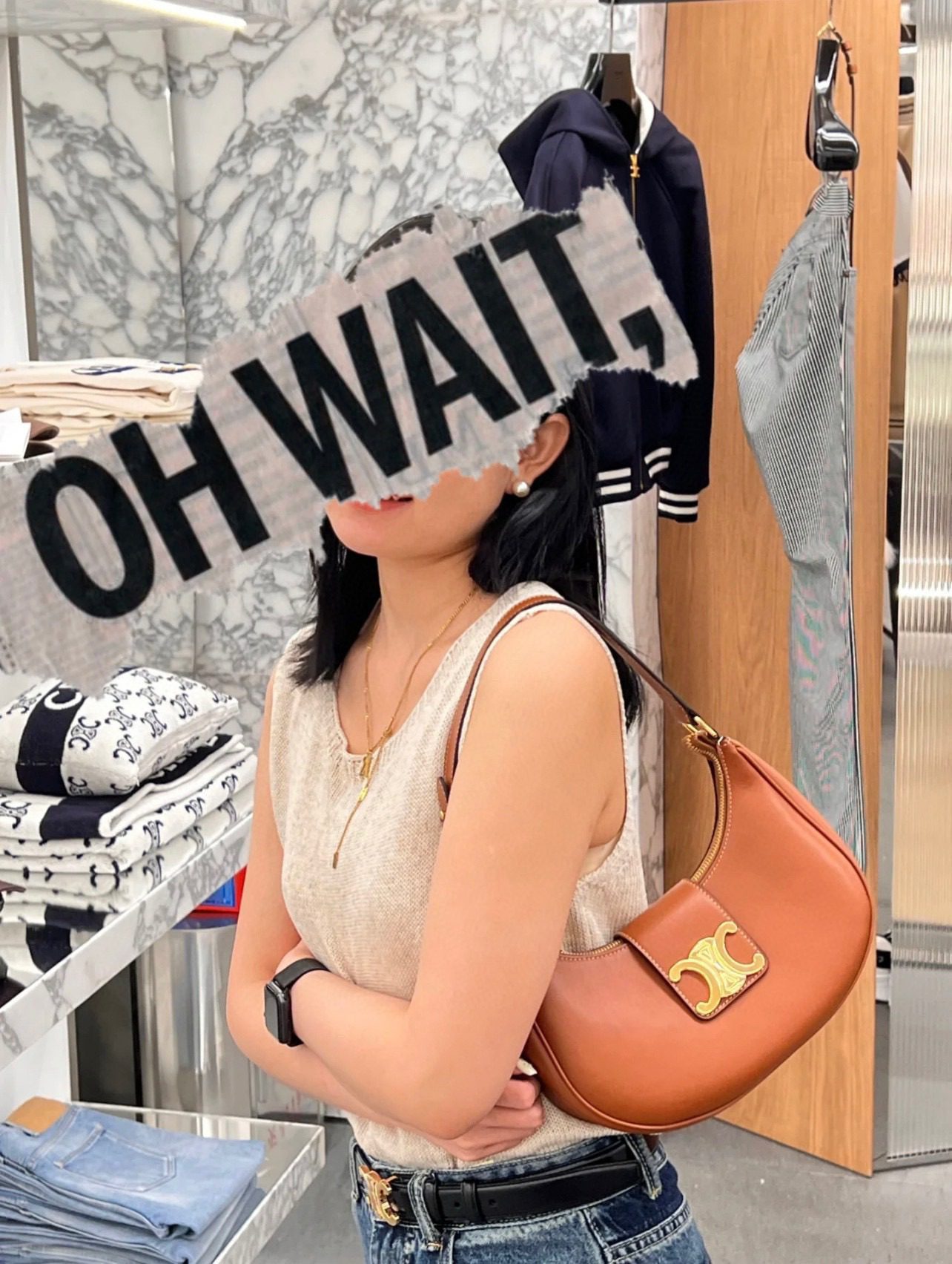 Celine Ava Triomphe Bag view 9