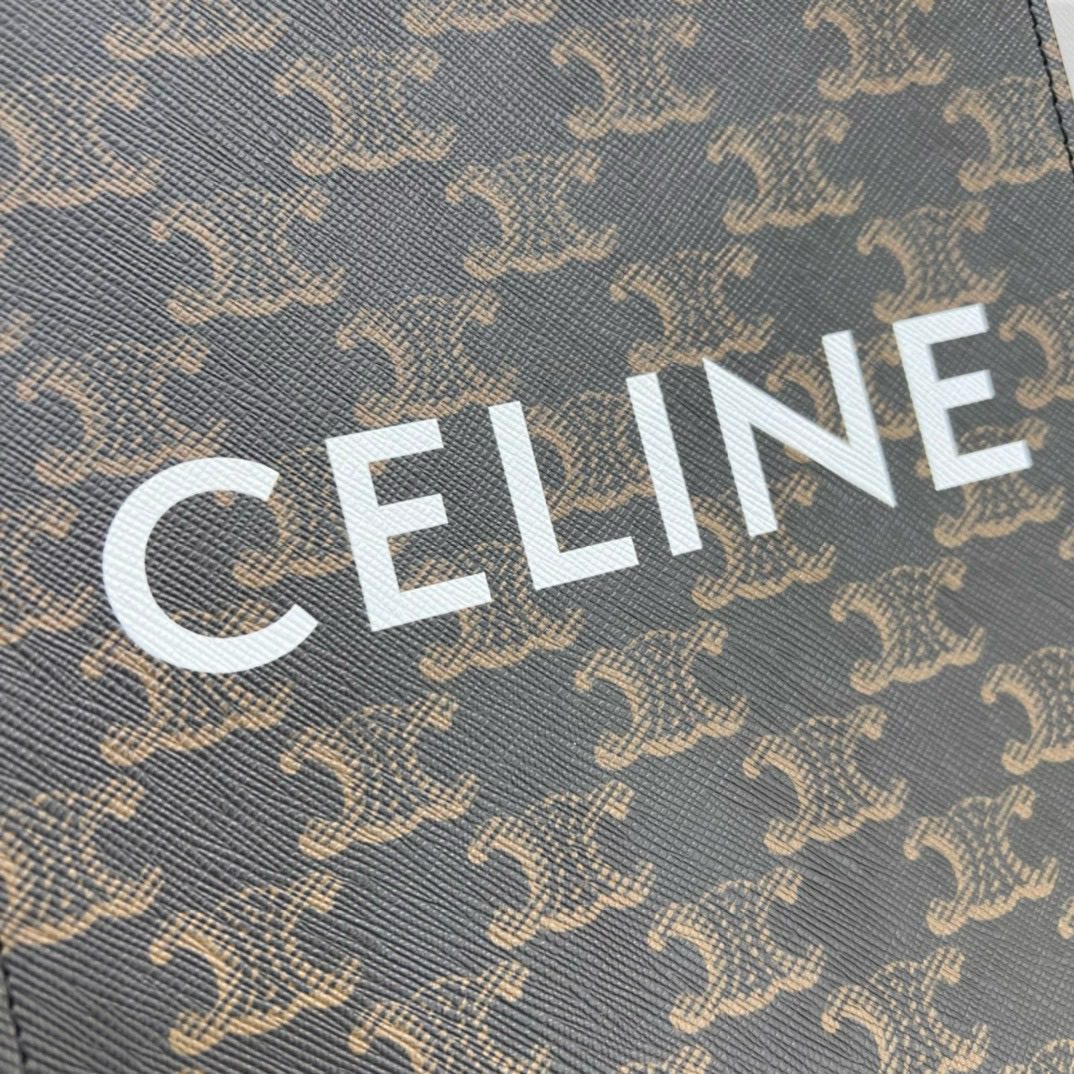 Celine Mini Vertical CABAS Bag view 7