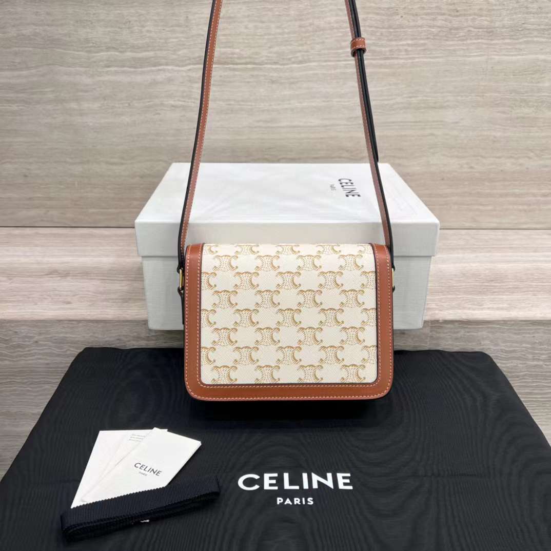 Celine Teen Triomphe Bag view 3