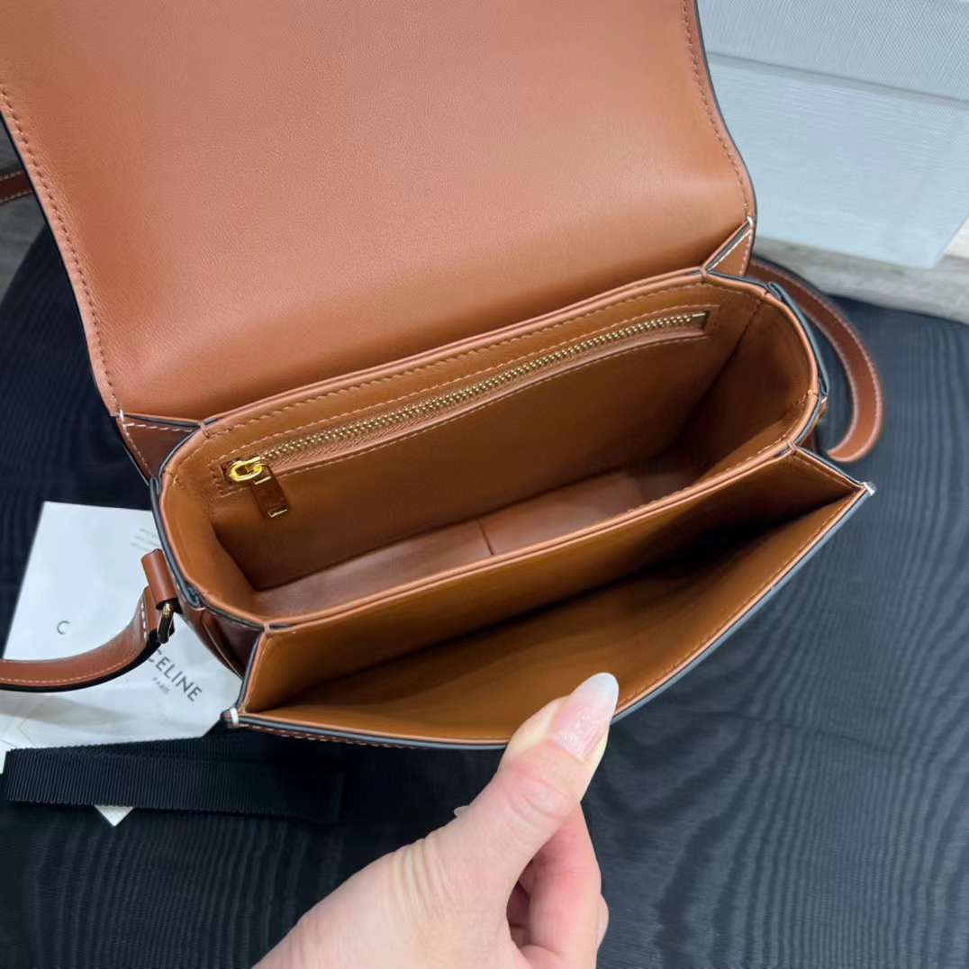 Celine Teen Triomphe Bag view 4