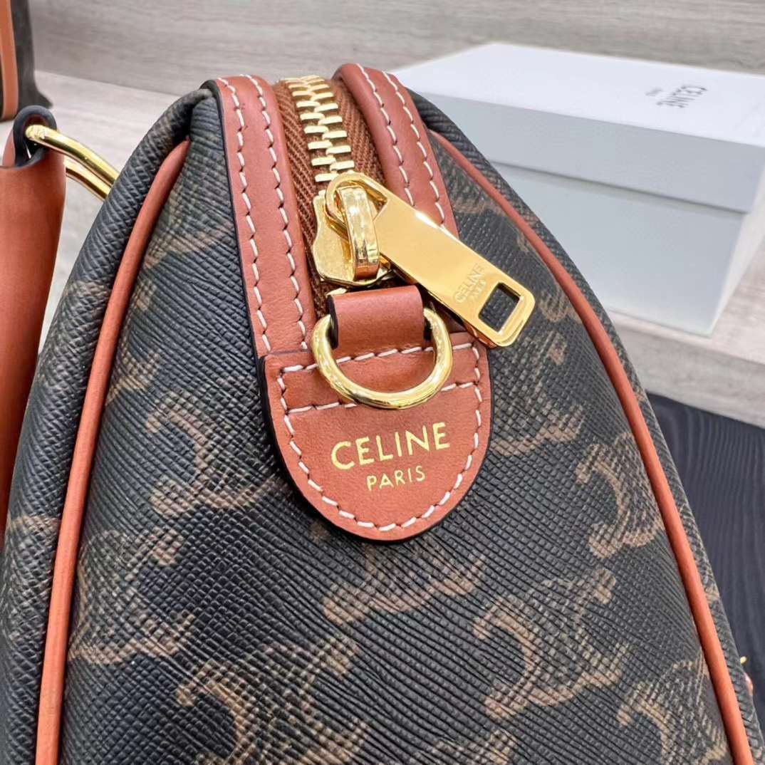 Celine Small Boston Cuir Triomphe Bag view 4