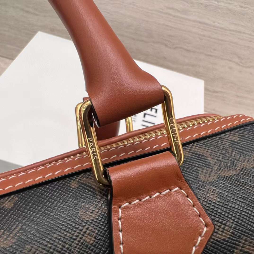 Celine Small Boston Cuir Triomphe Bag view 6