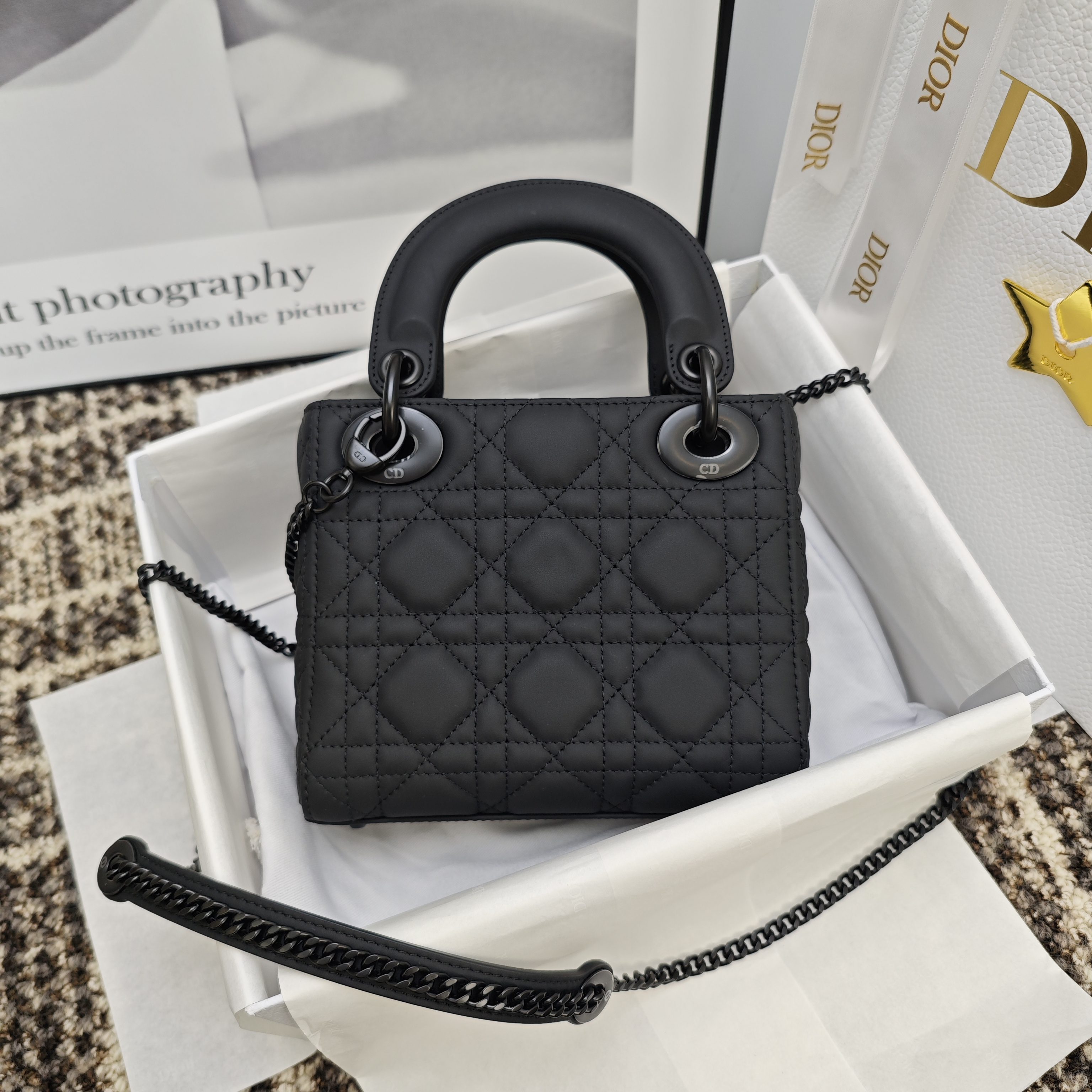 Dior Mini Lady Bag view 2