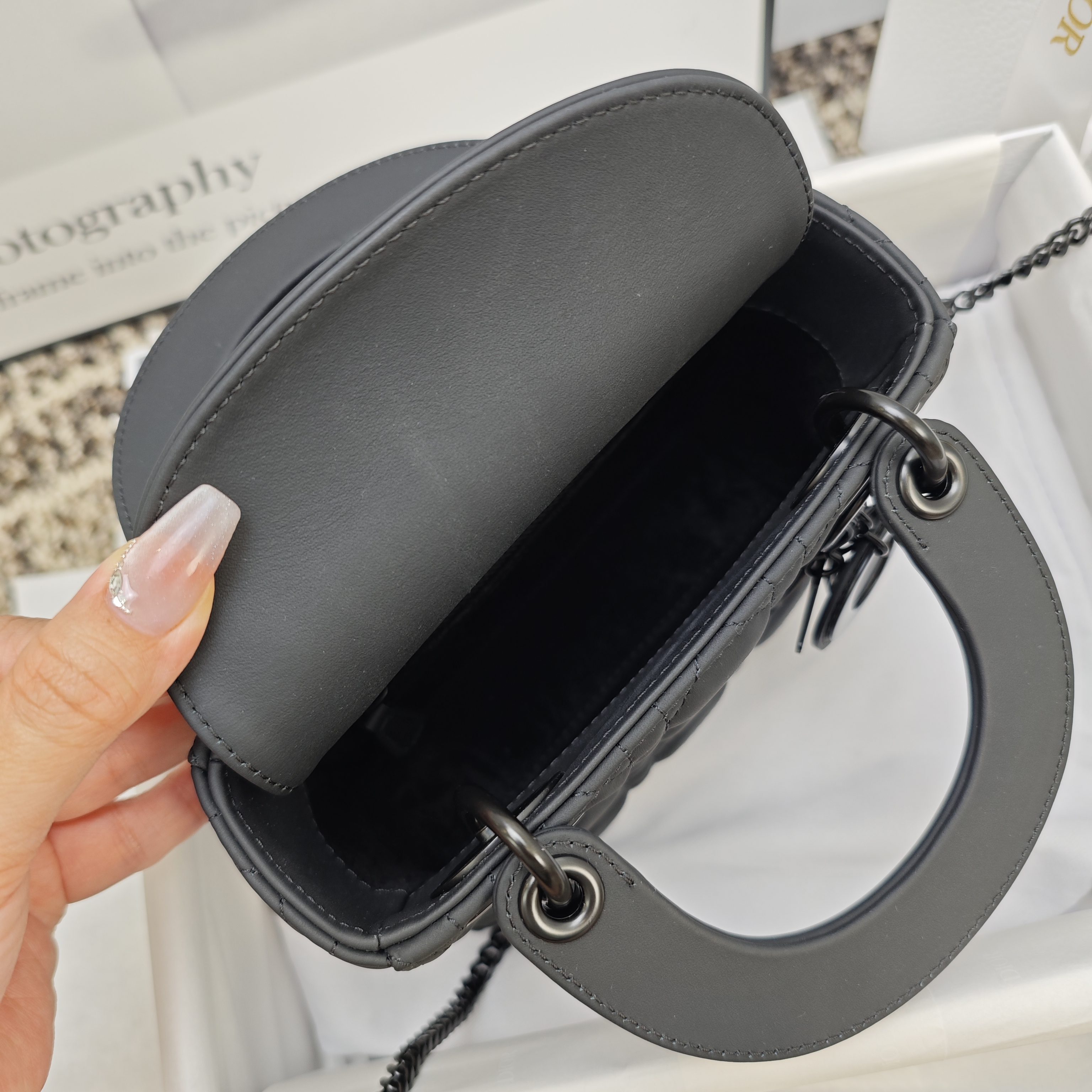 Dior Mini Lady Bag view 5