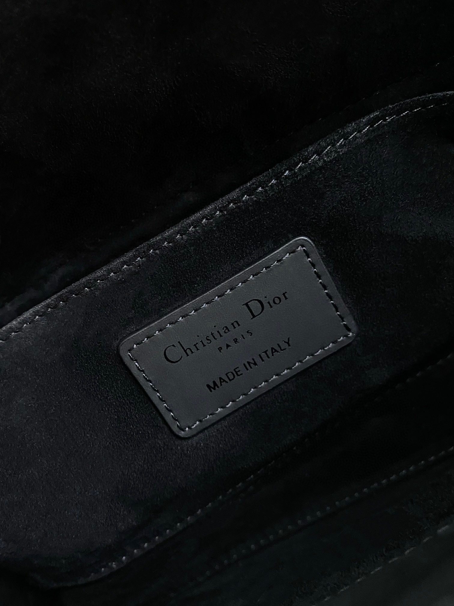 Dior 2023 D-Joy Bag Ultramatte Black view 7