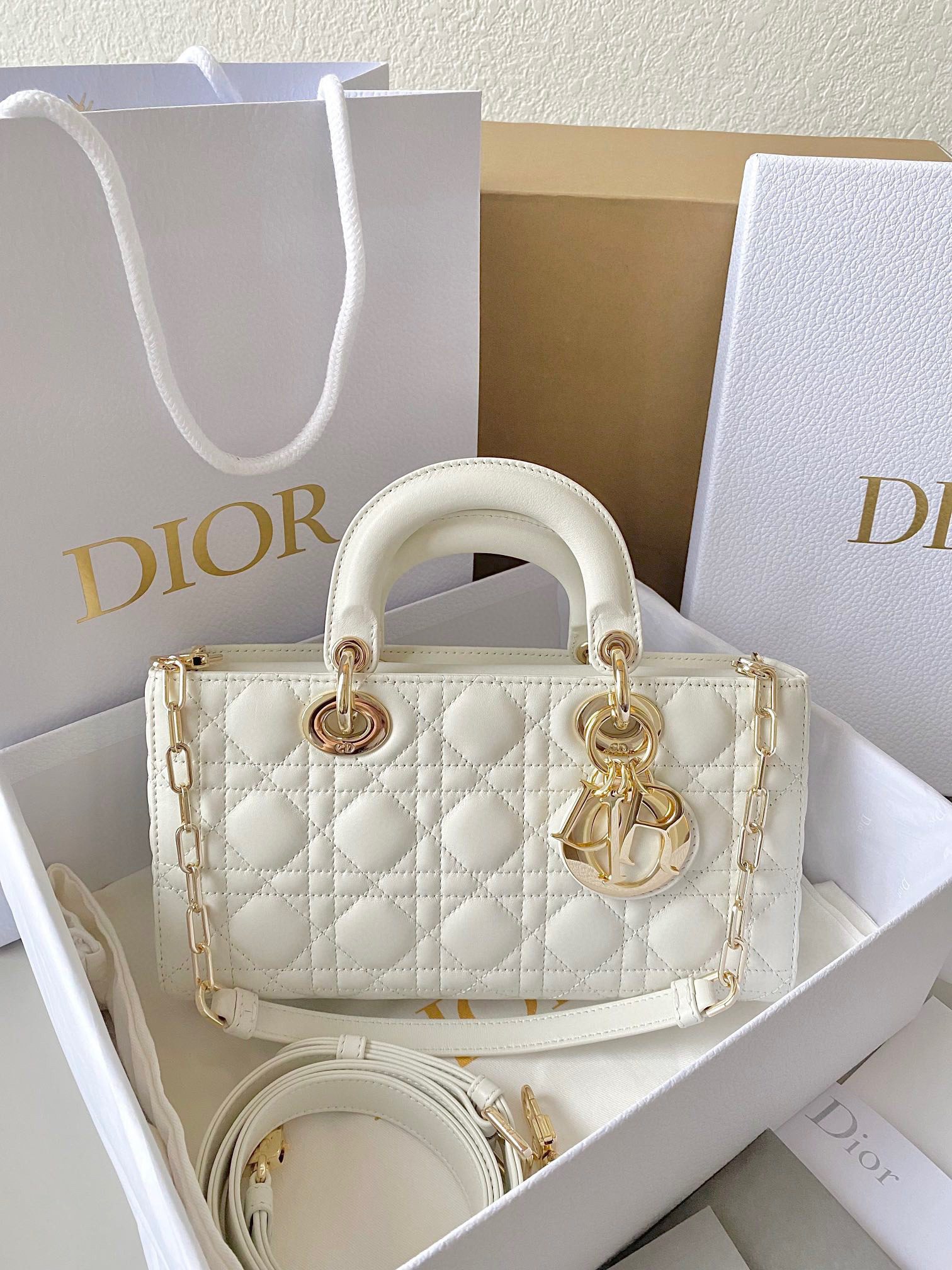 Dior D-Joy Bag Lambskin view 1