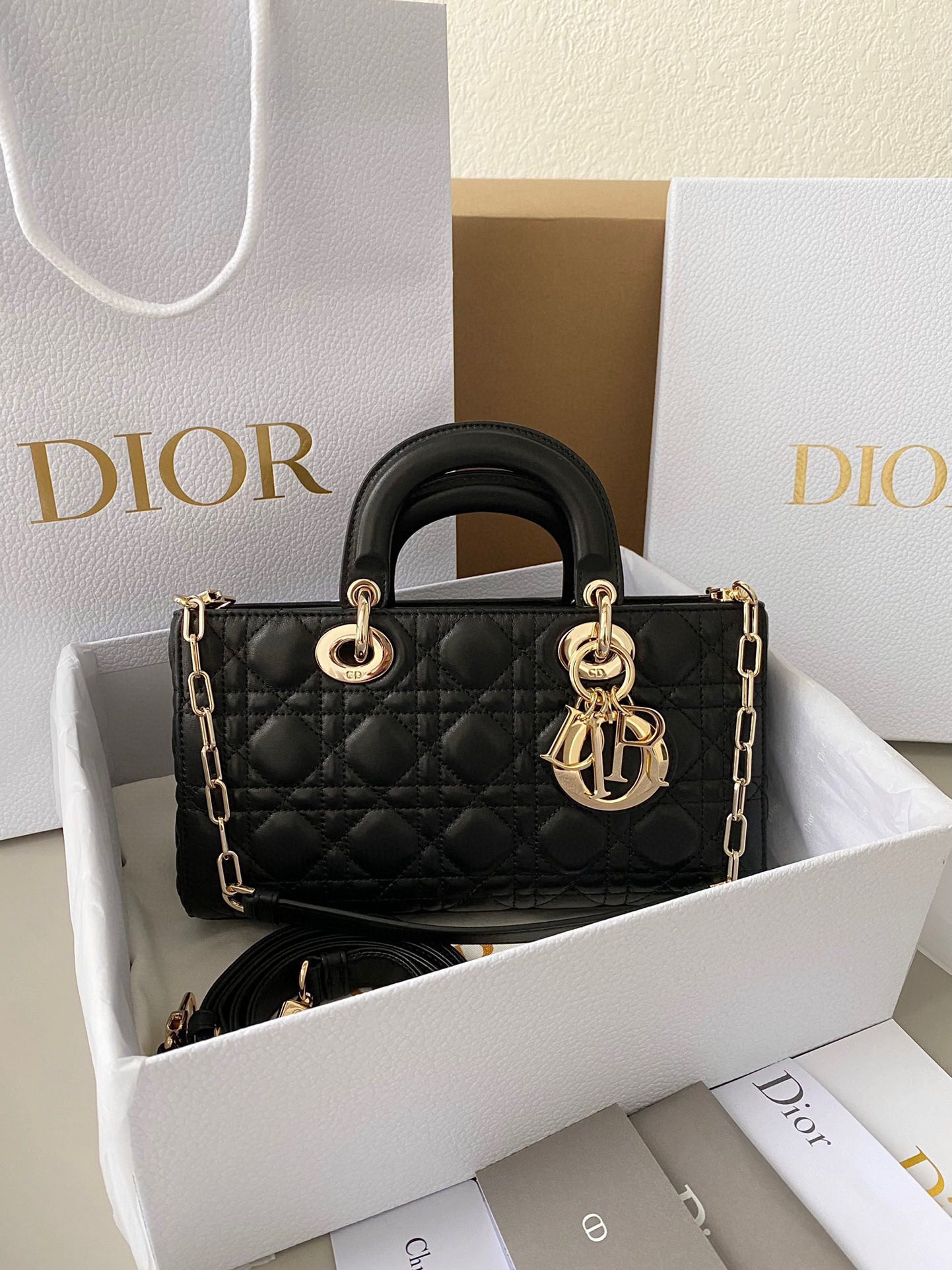 Dior D-Joy Bag Lambskin view 2