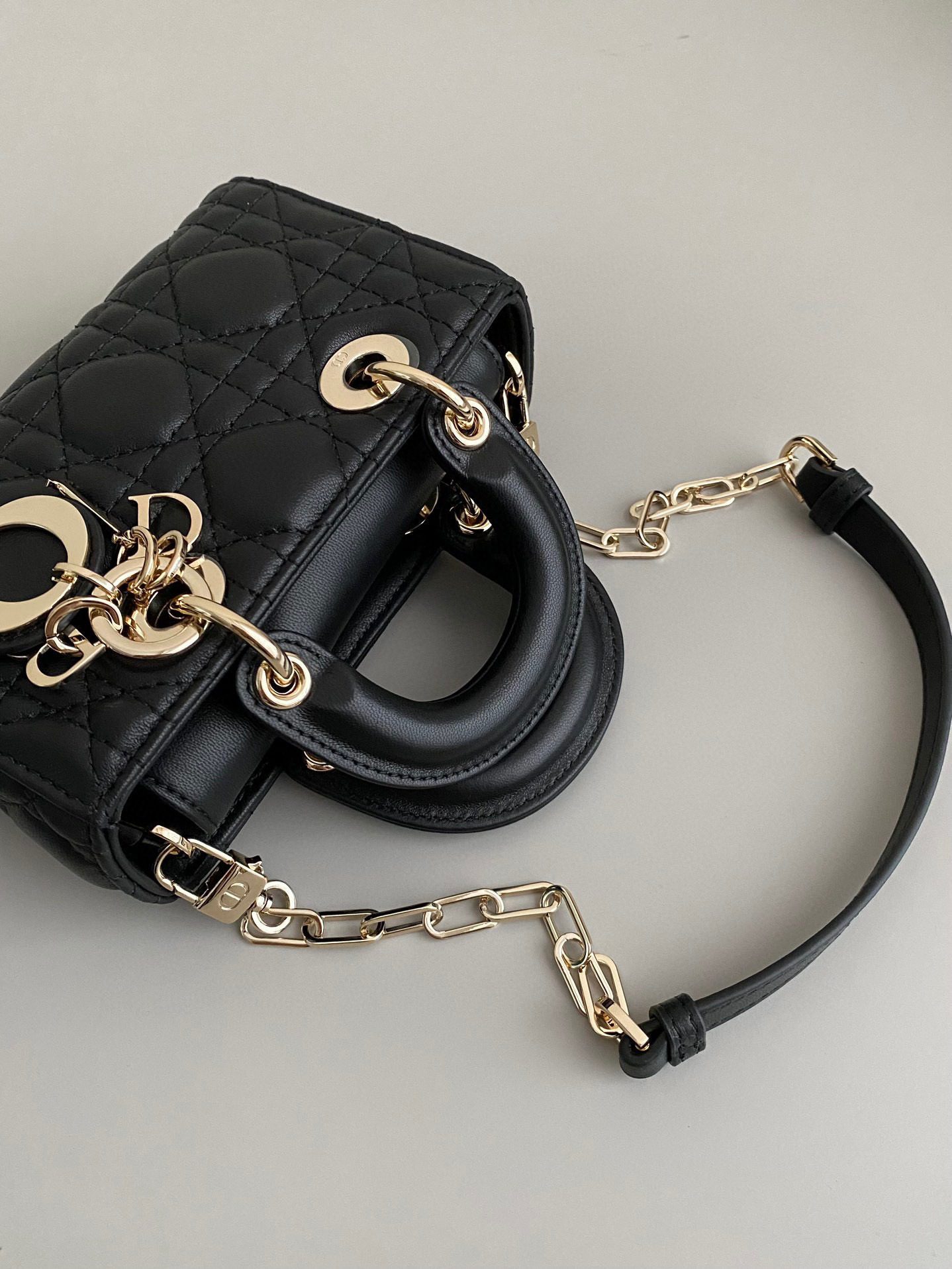 Dior 2023 D-Joy Bag Lambskin view 9